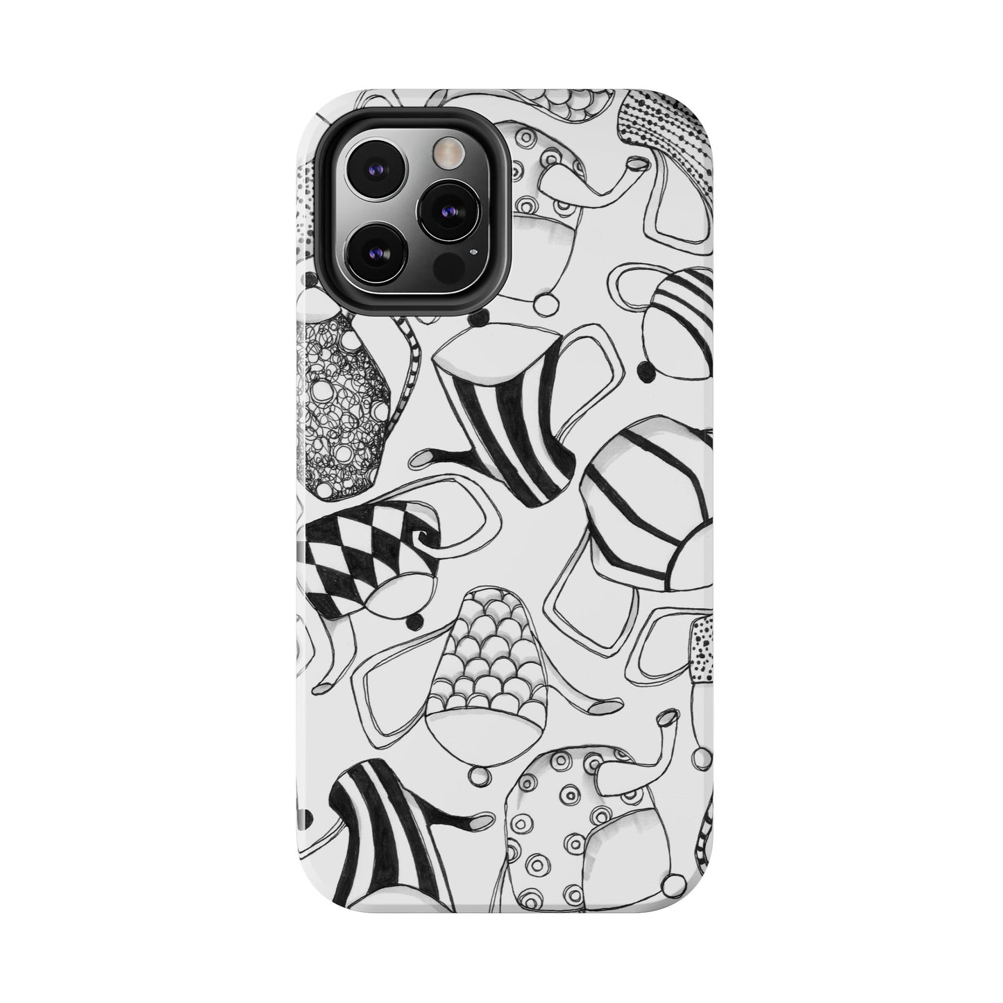 Coffee, Tea Anyone? White Phone Case