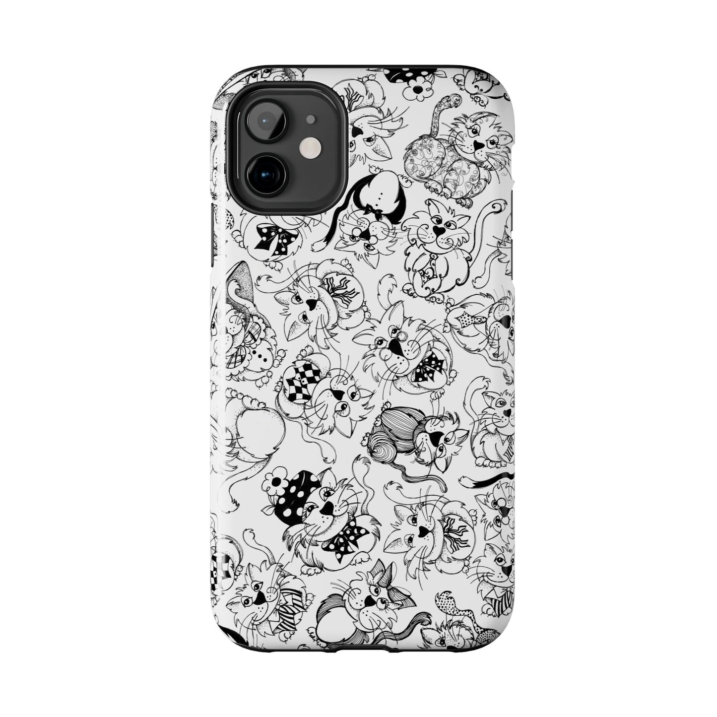 So Kitties Tossed White Phone Case