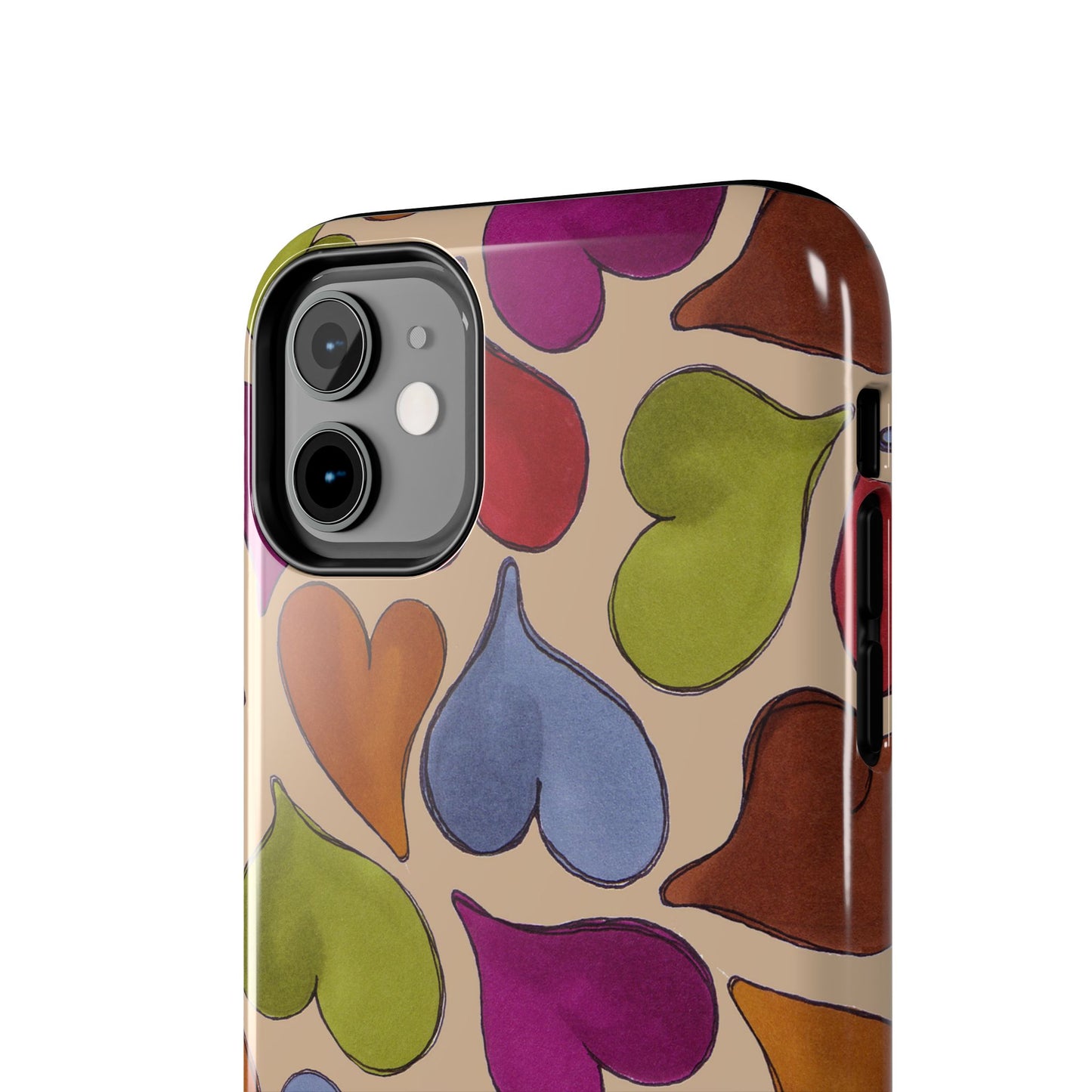 Big Hearted Khaki Phone Case