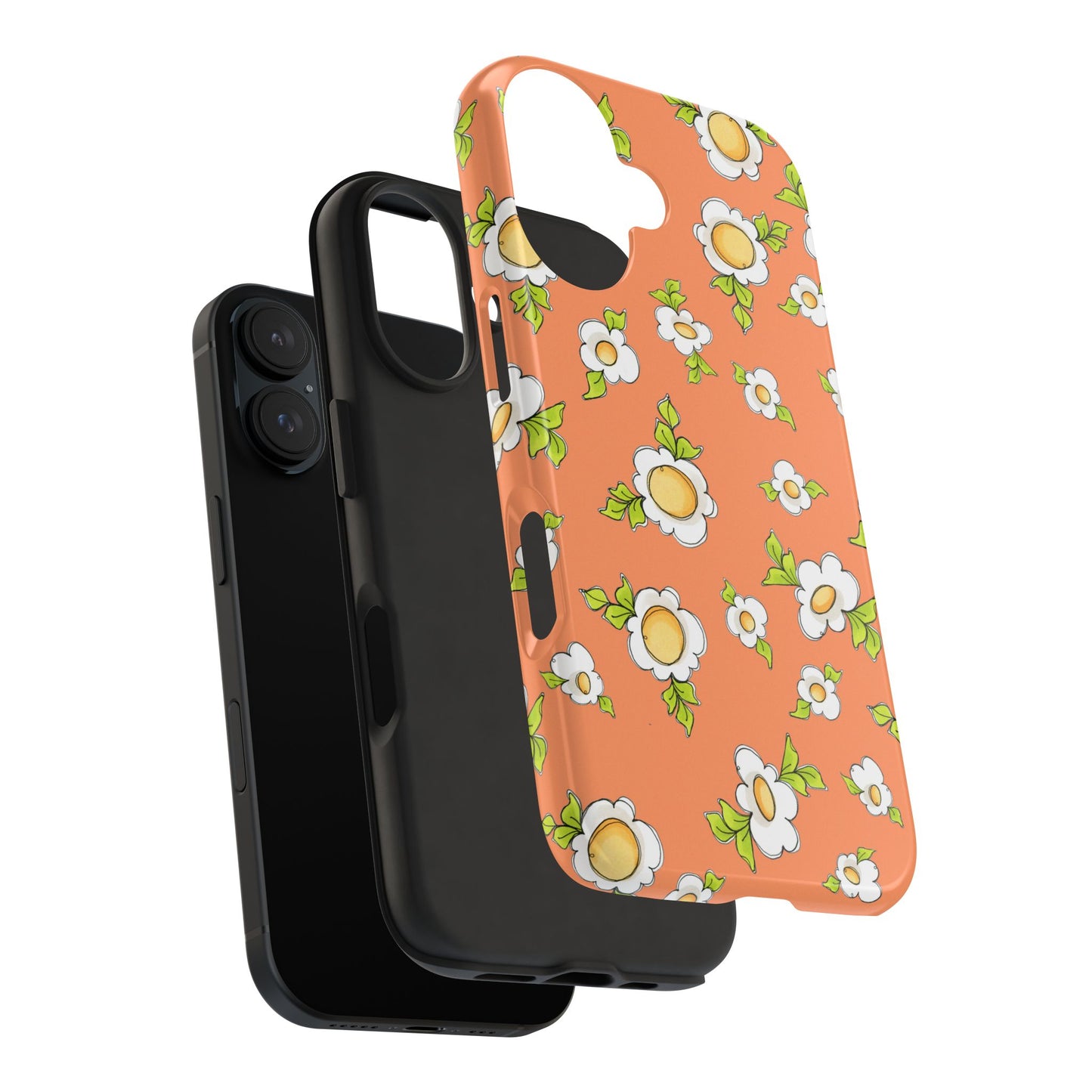 Daisy Love Orange Phone Case