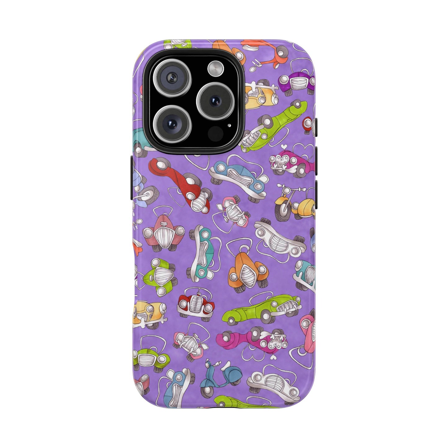 Pile Up Purple Phone Case