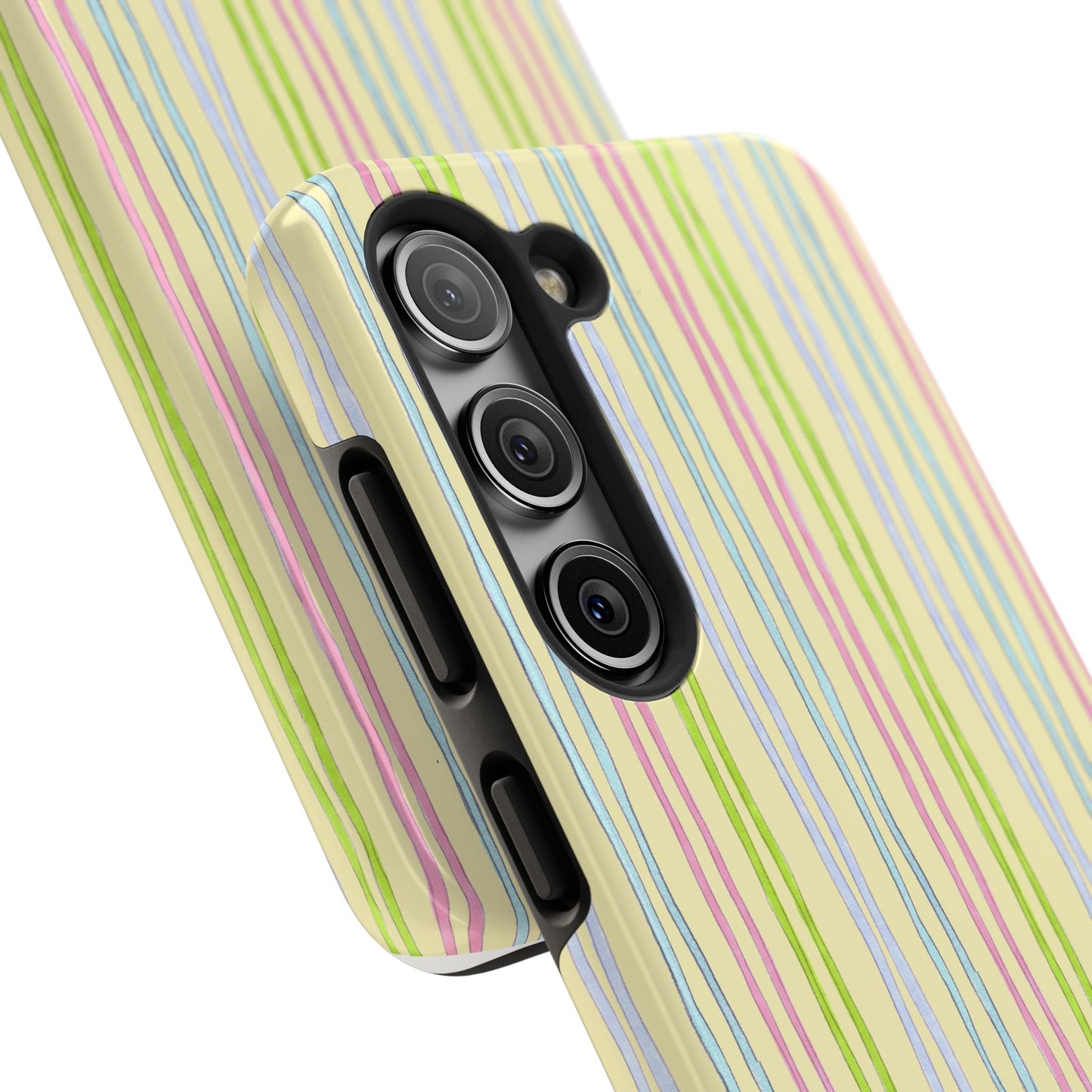 Belle Stripe Yellow Phone Case
