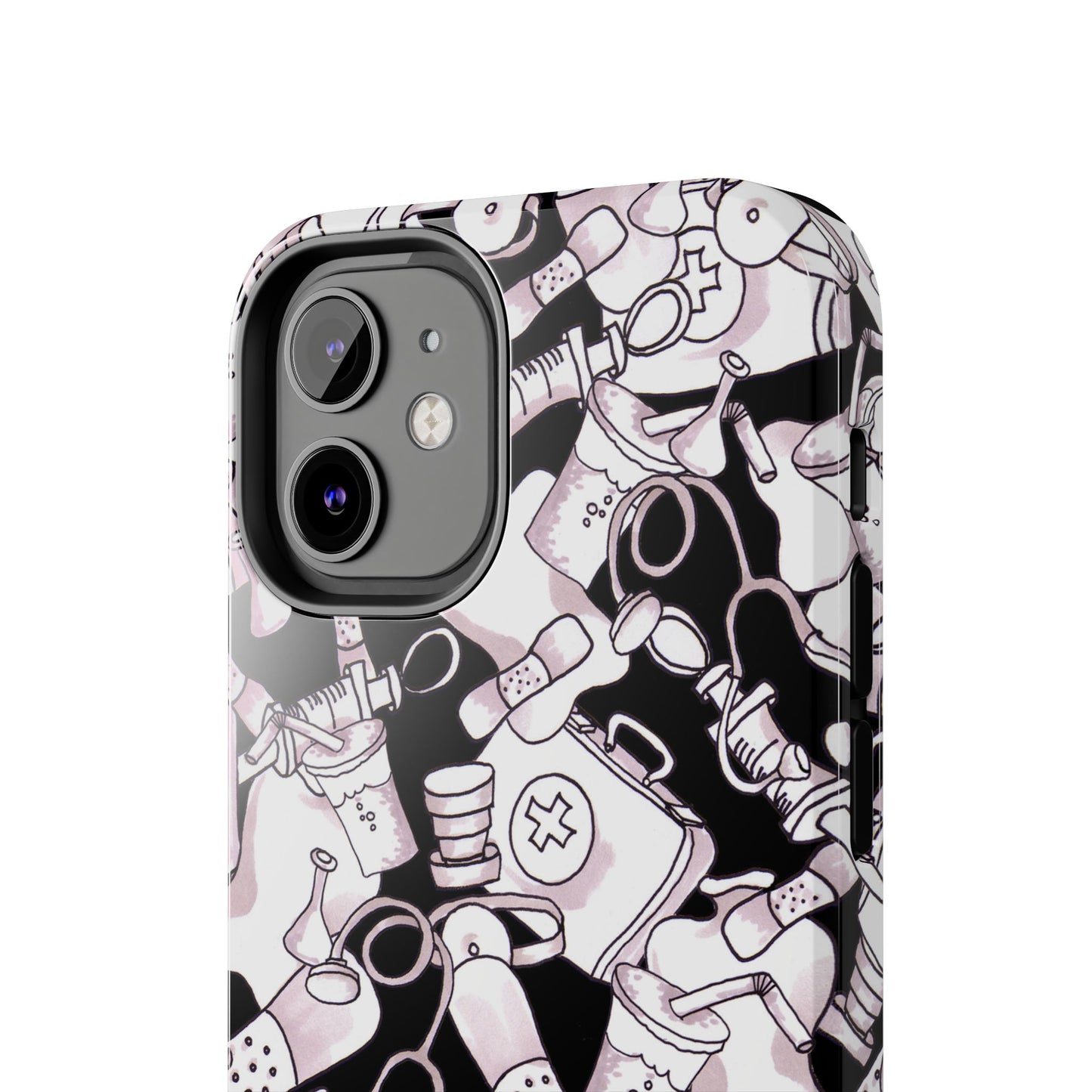 Med Stuff Black Phone Case