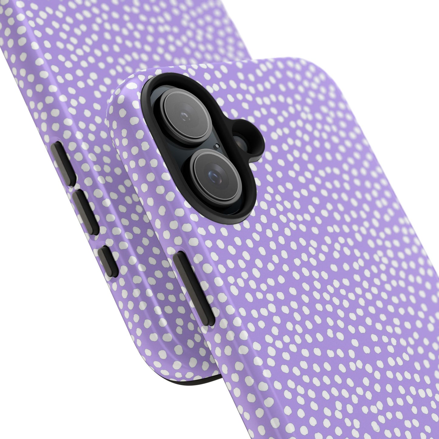 Bitty Dots Lilac / White Phone Case