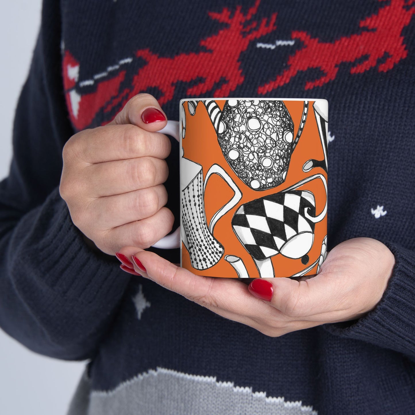 Coffee, Tea Anyone? Orange Cup