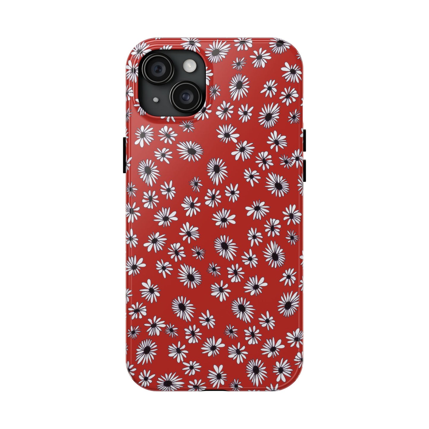 Random Daisy Red / White Phone Case
