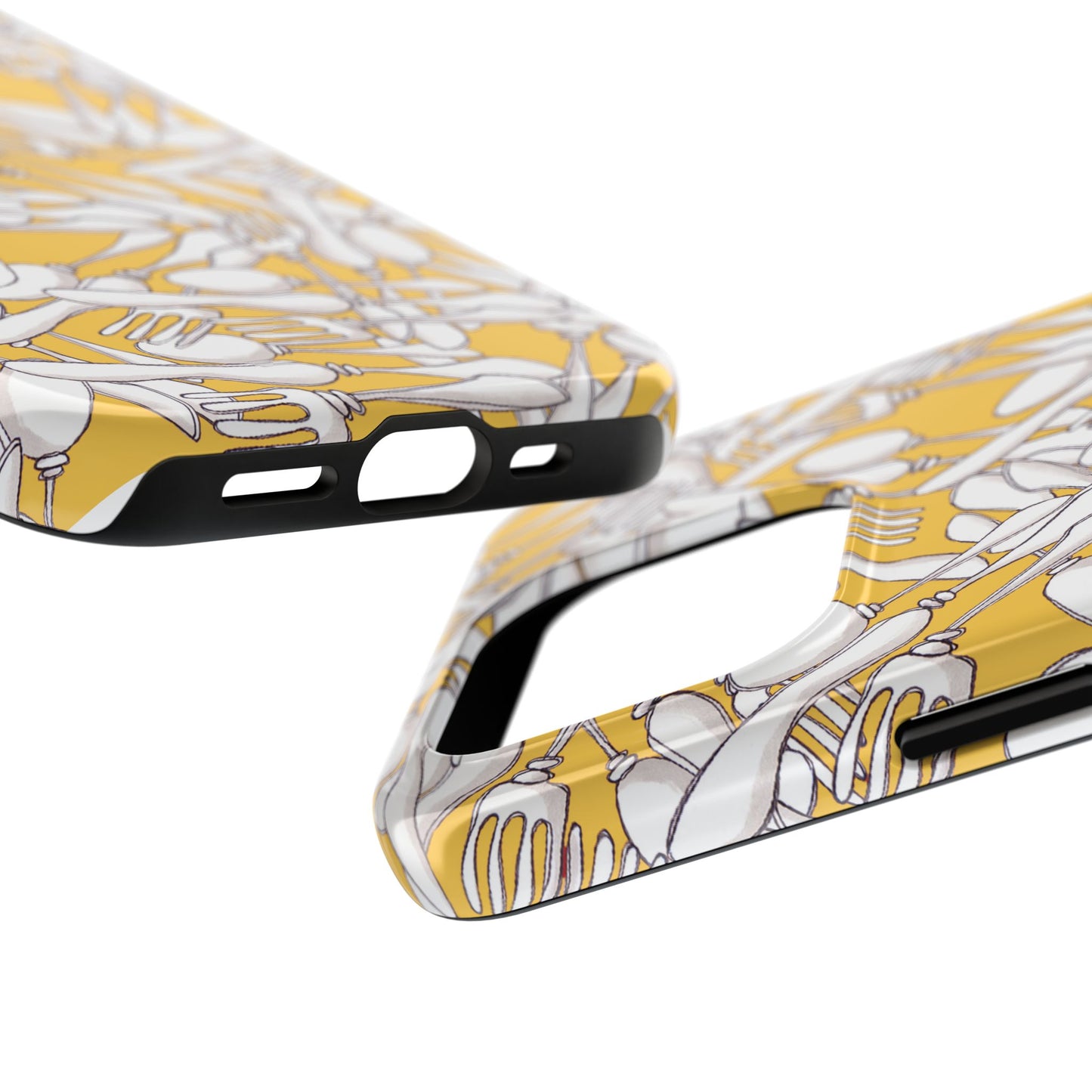 Silverware Wars Yellow Phone Case