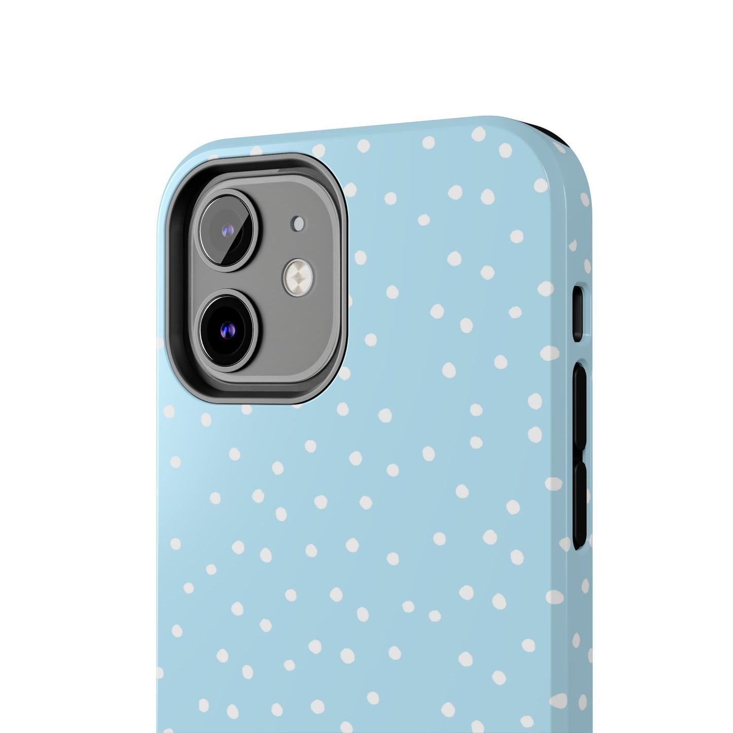 Dinky Dots Aqua / White Phone Case