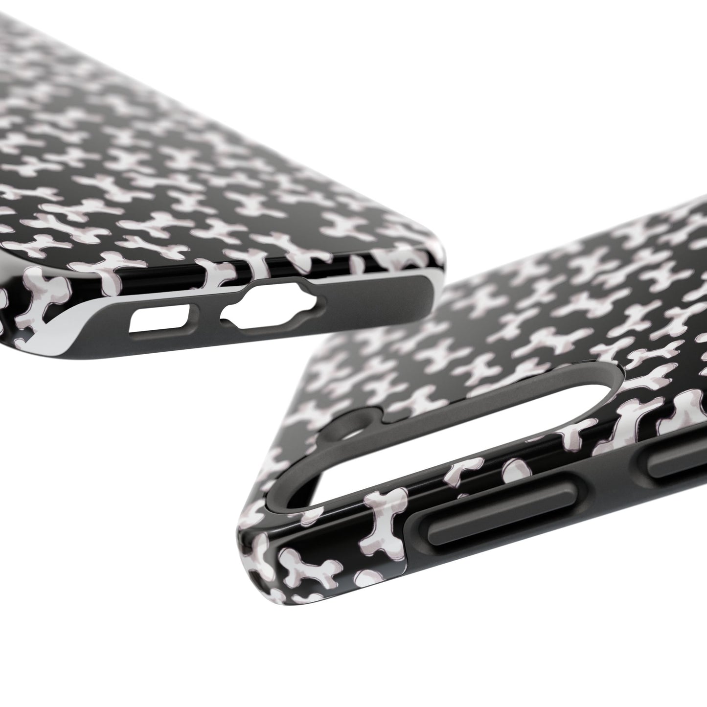 Bones a Lot Black Phone Case