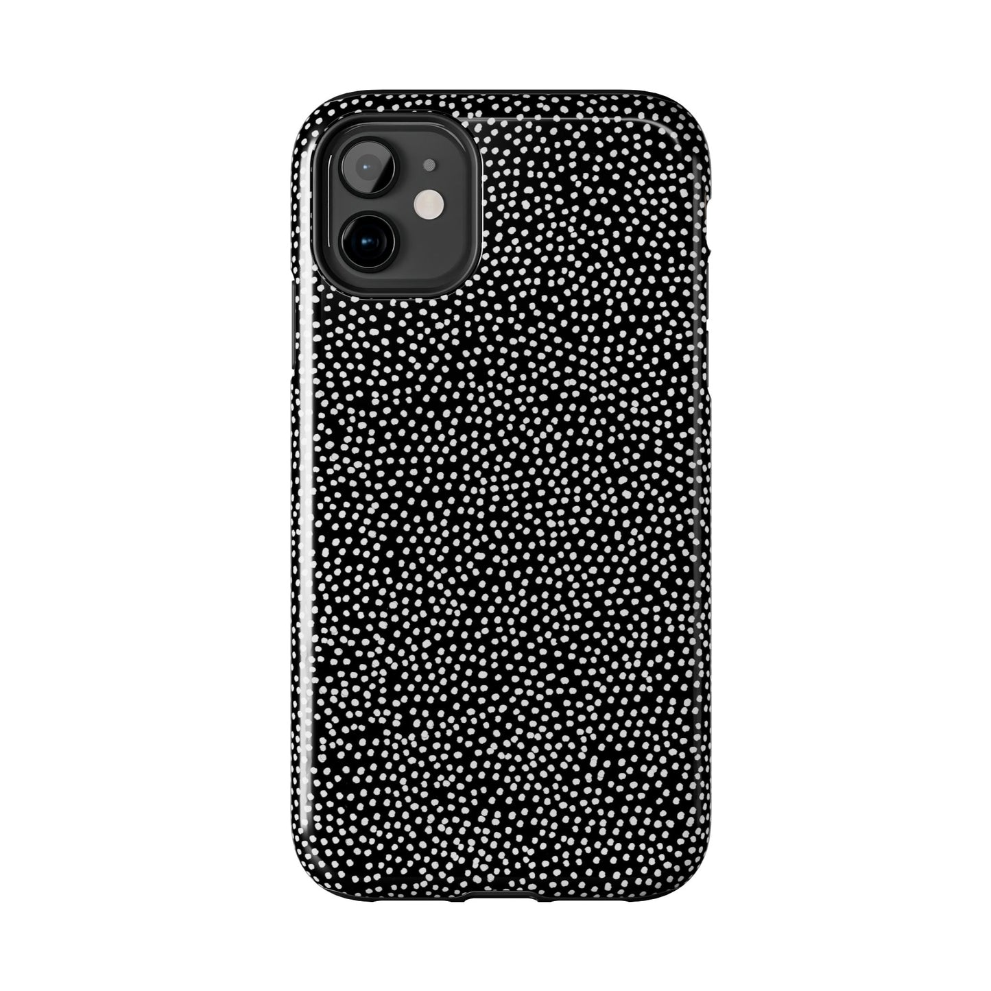 Baby Dots Black / White Phone Case