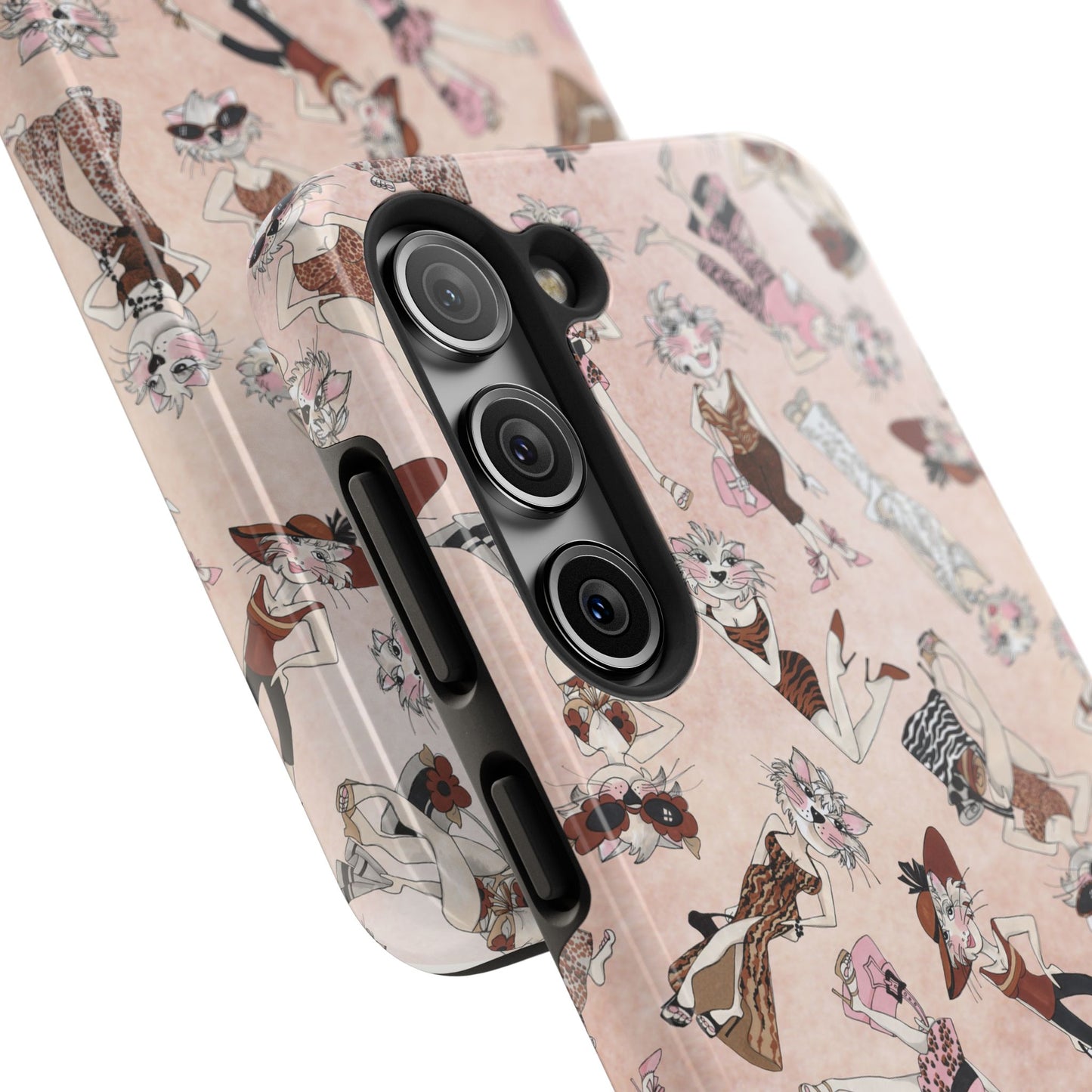 Spotted Lilies Pink Phone Case