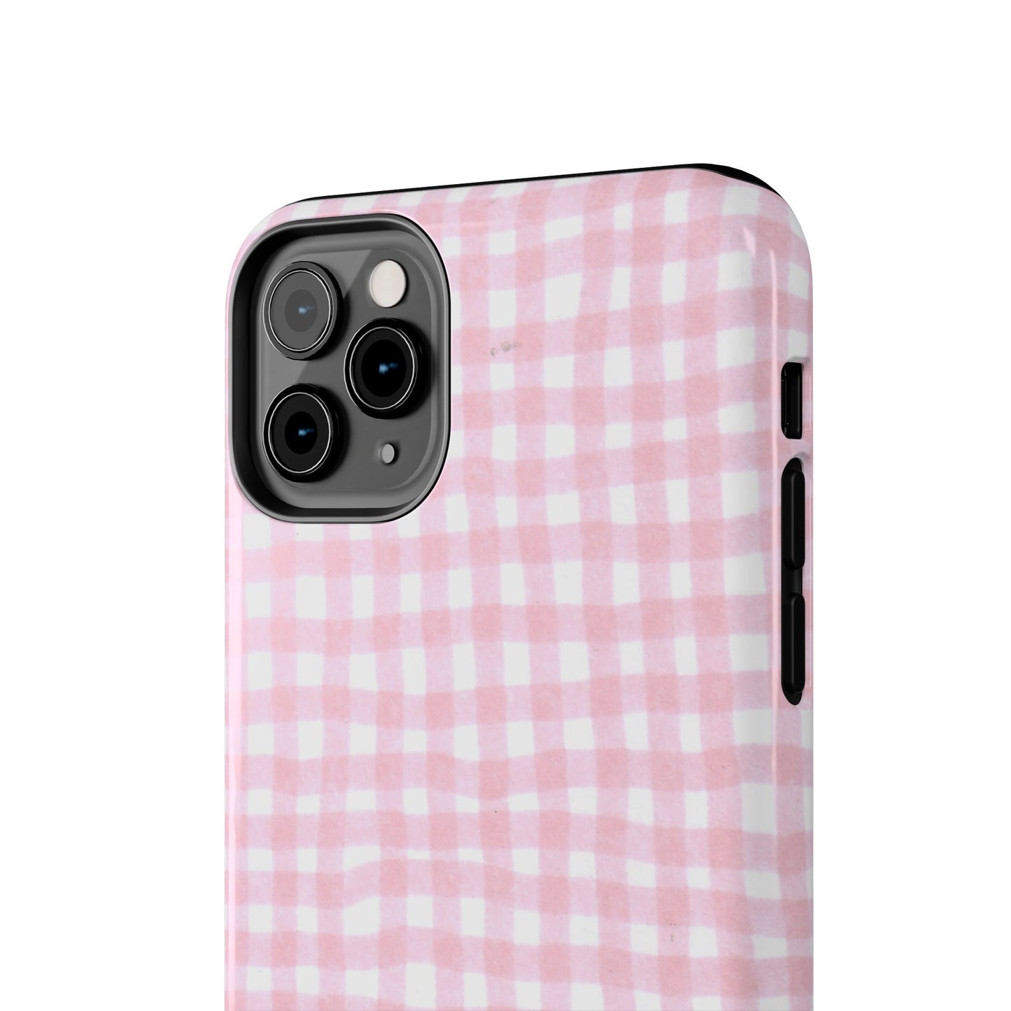 Wonky Chipper Check Pink Phone Case