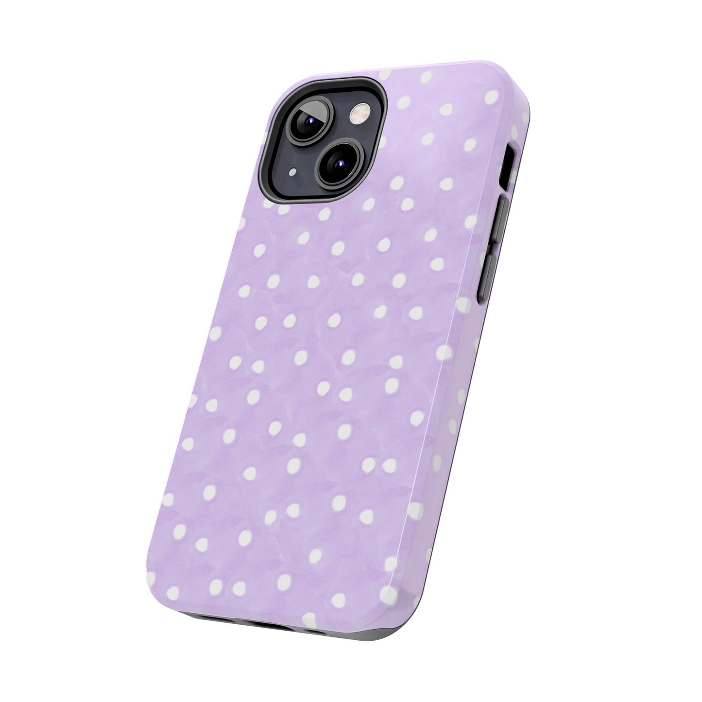 Space Dots Lilac / White Phone Case