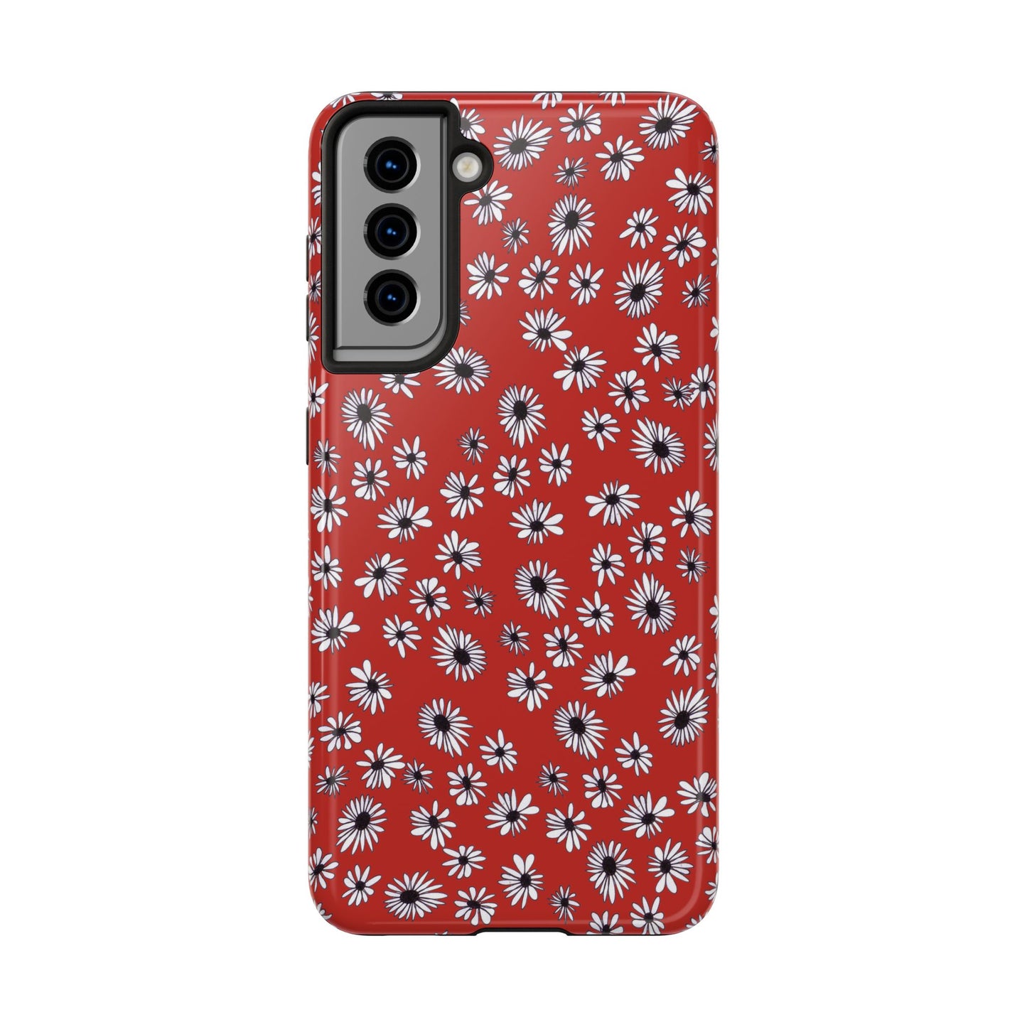 Random Daisy Red / White Phone Case