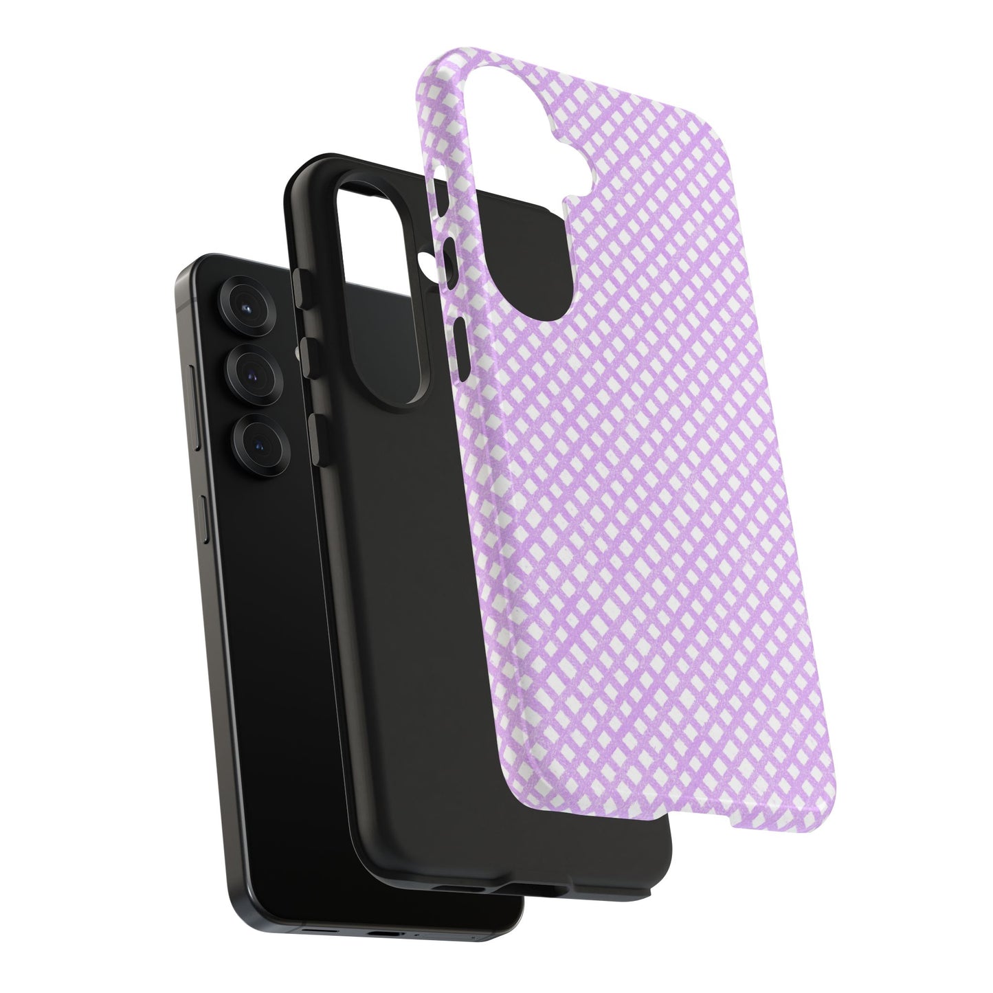 Bias Check Lilac Phone Case