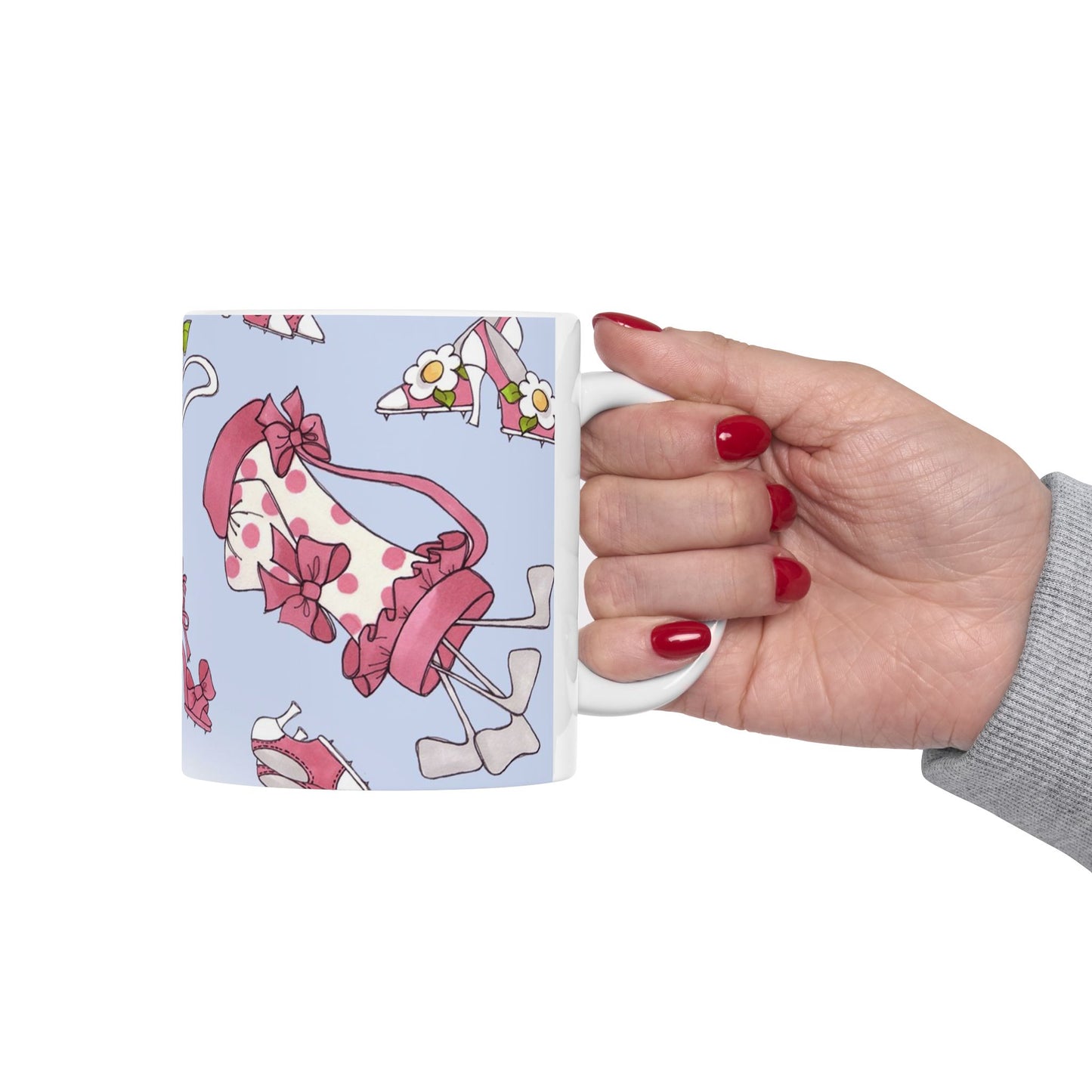 Bags & Shoes Blue Cup