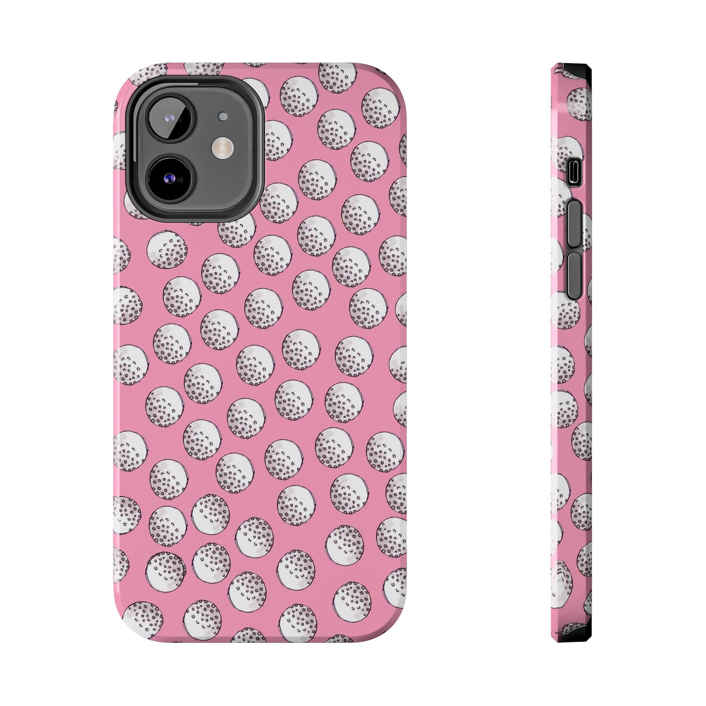 Ball Dots Pink Phone Case