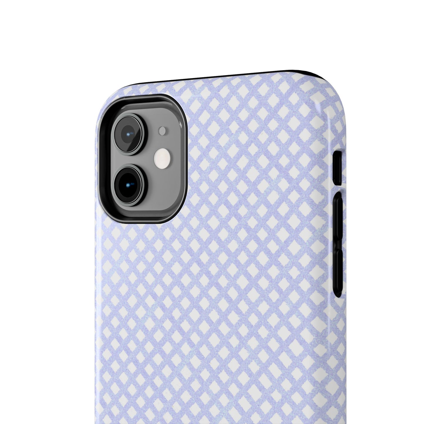 Bias Check Light Blue Phone Case