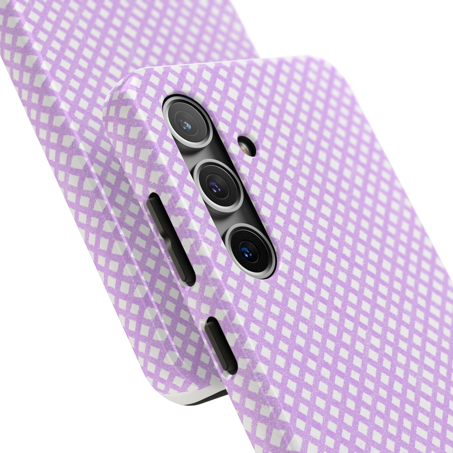 Bias Check Lilac Phone Case