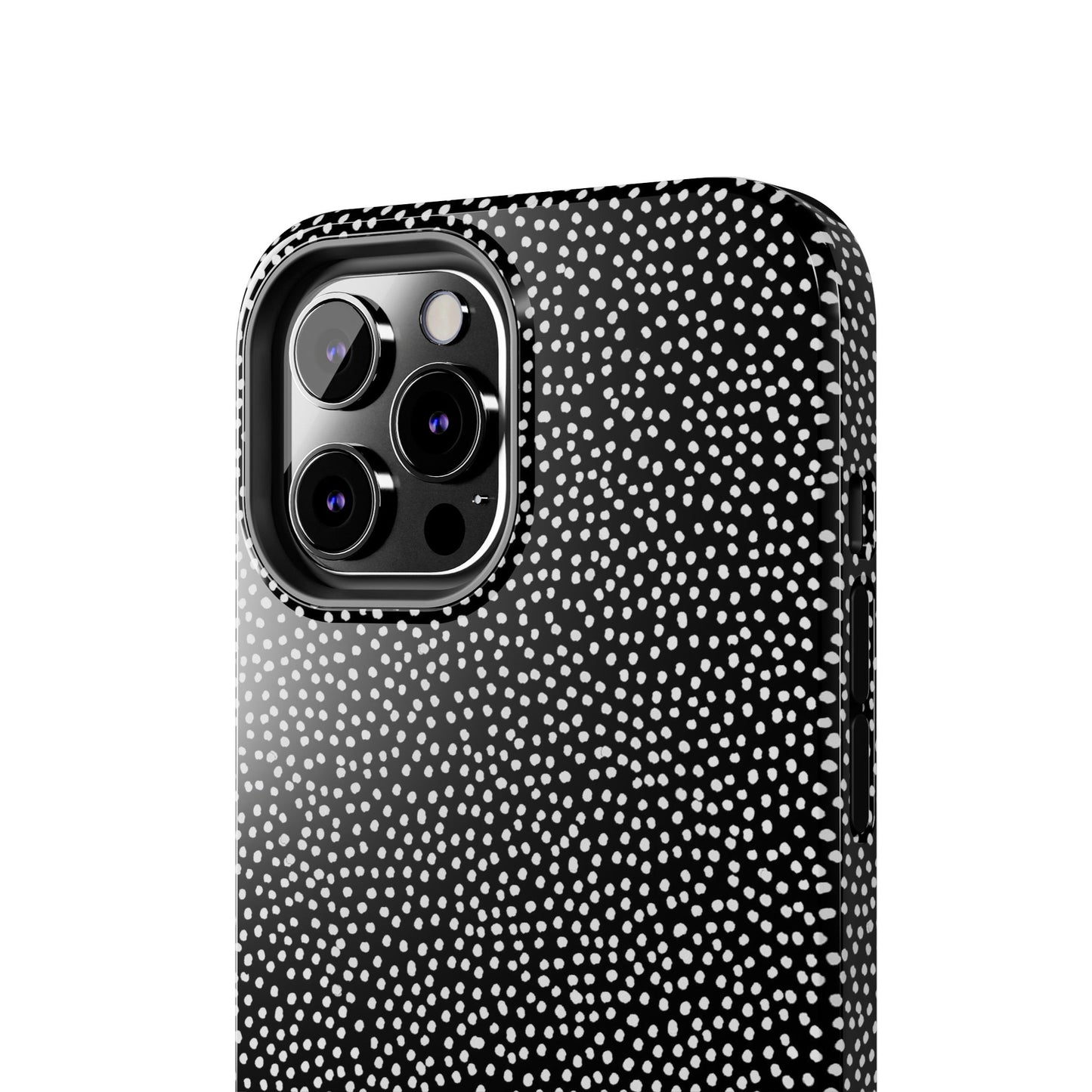 Baby Dots Black / White Phone Case