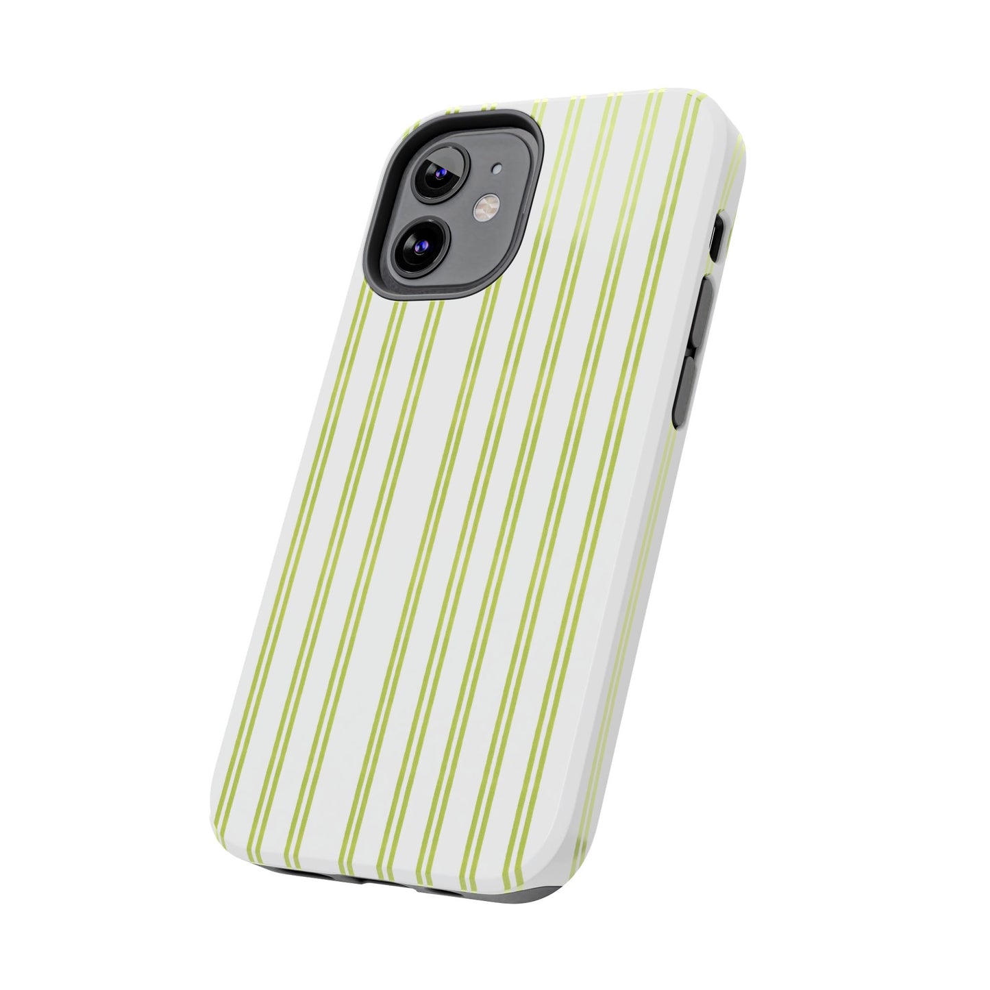 Green Double Stripe Phone Case