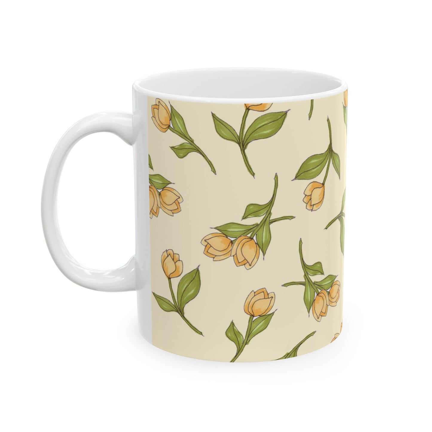 Tossed Tulips Cup