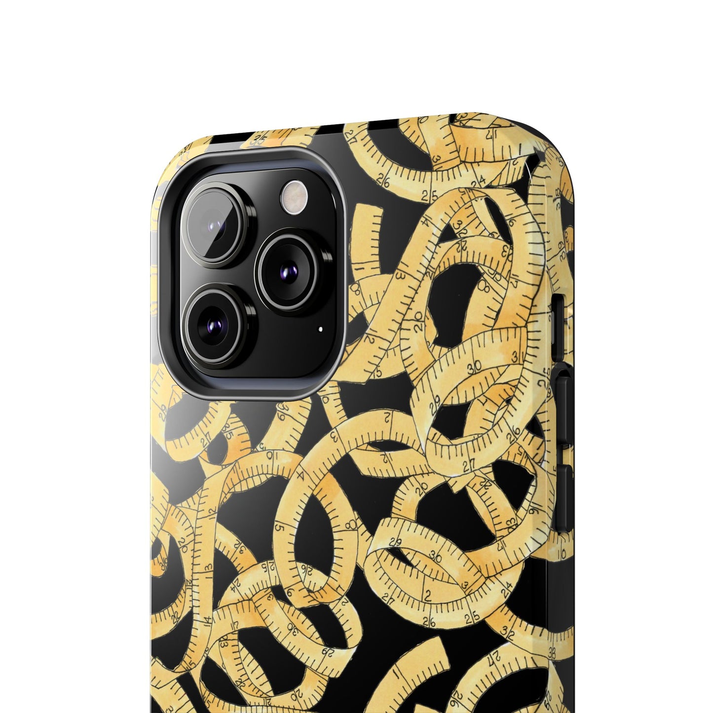 Tape Tangle Black Phone Case