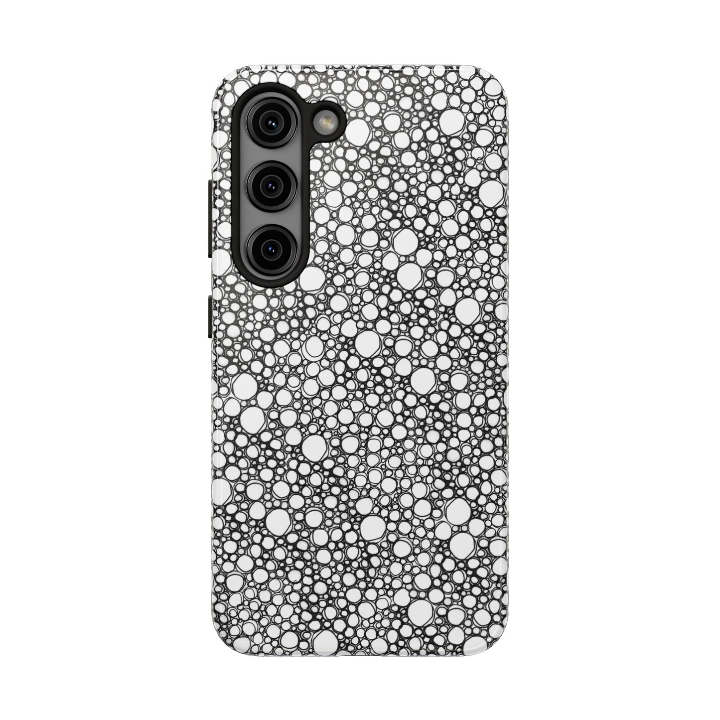 Air Bubbles Black Phone Case