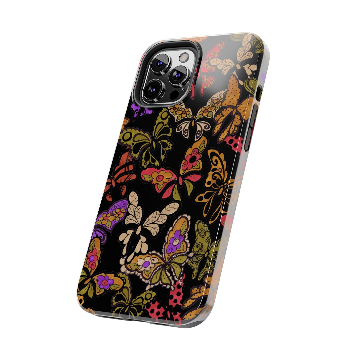 Flighty Black Phone Case