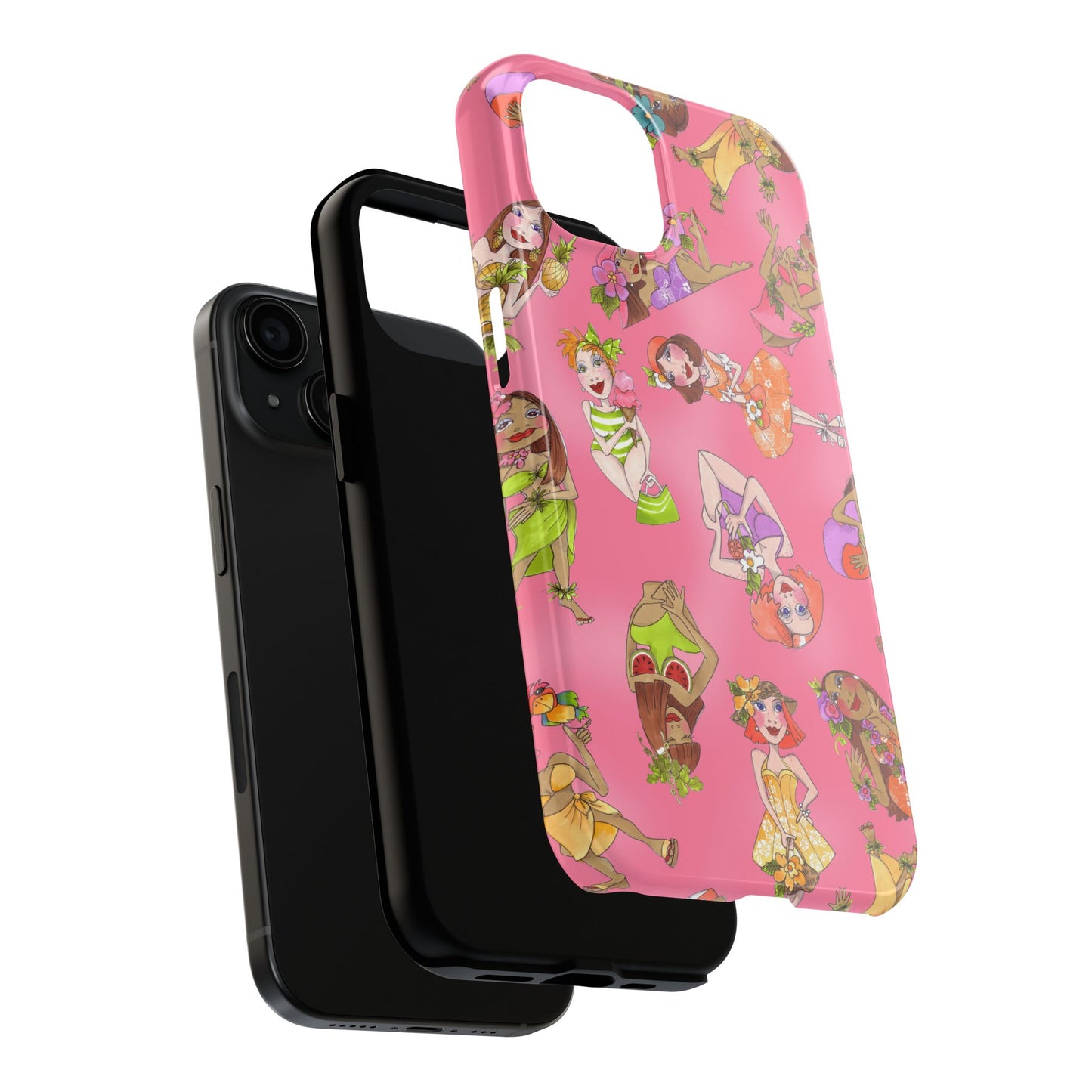 Island Toss Pink Phone Case