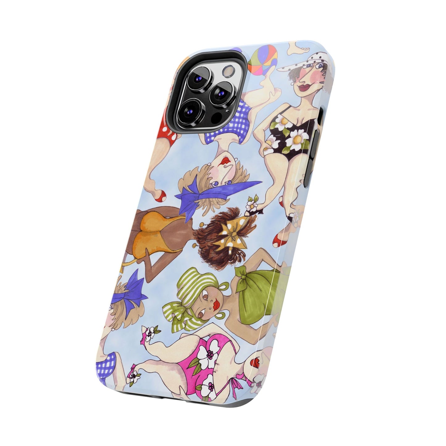 Bathing Beauties Blue Sky Phone Case
