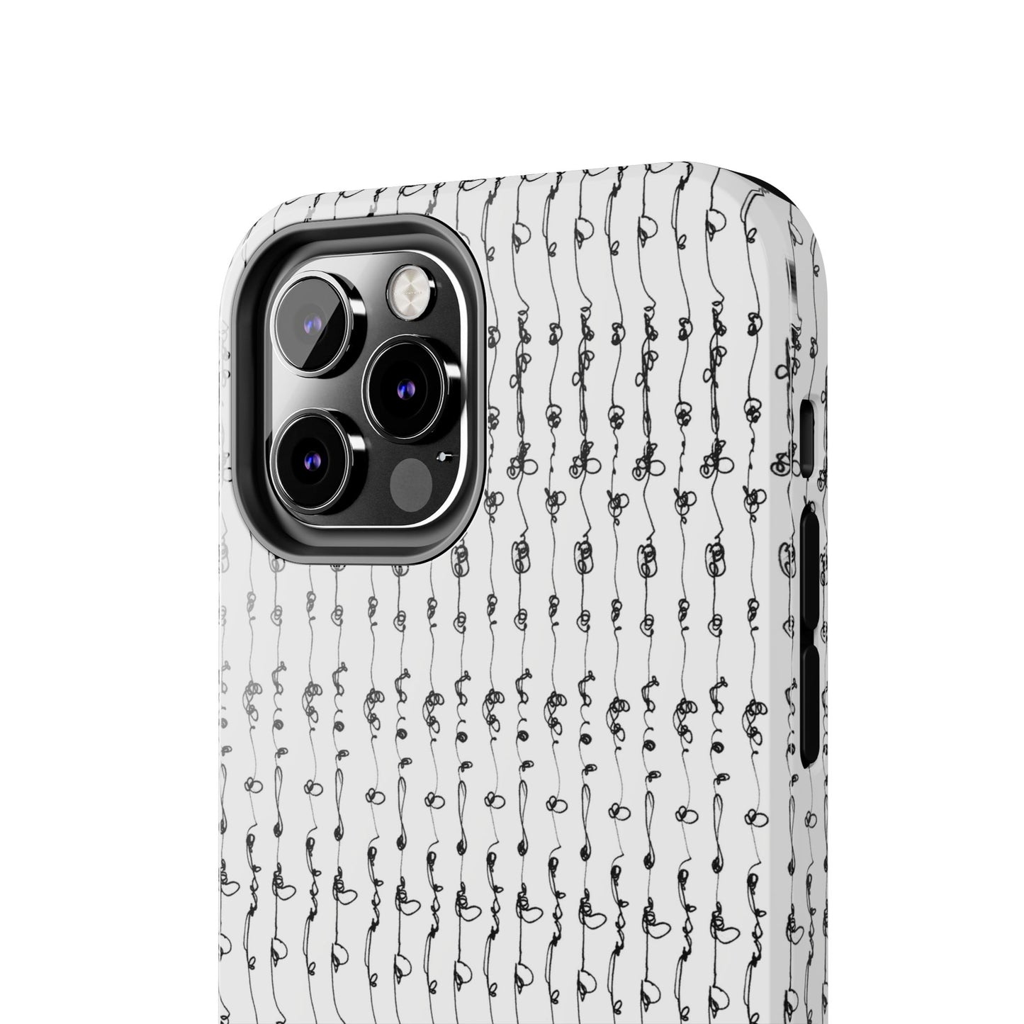 Scribble Stripe Phone Case