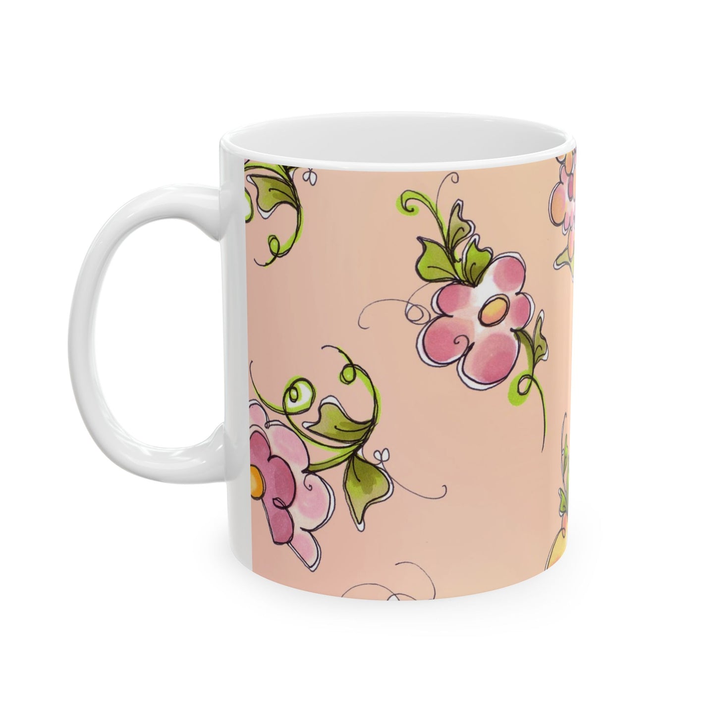 Flower Toss Sunrise Cup