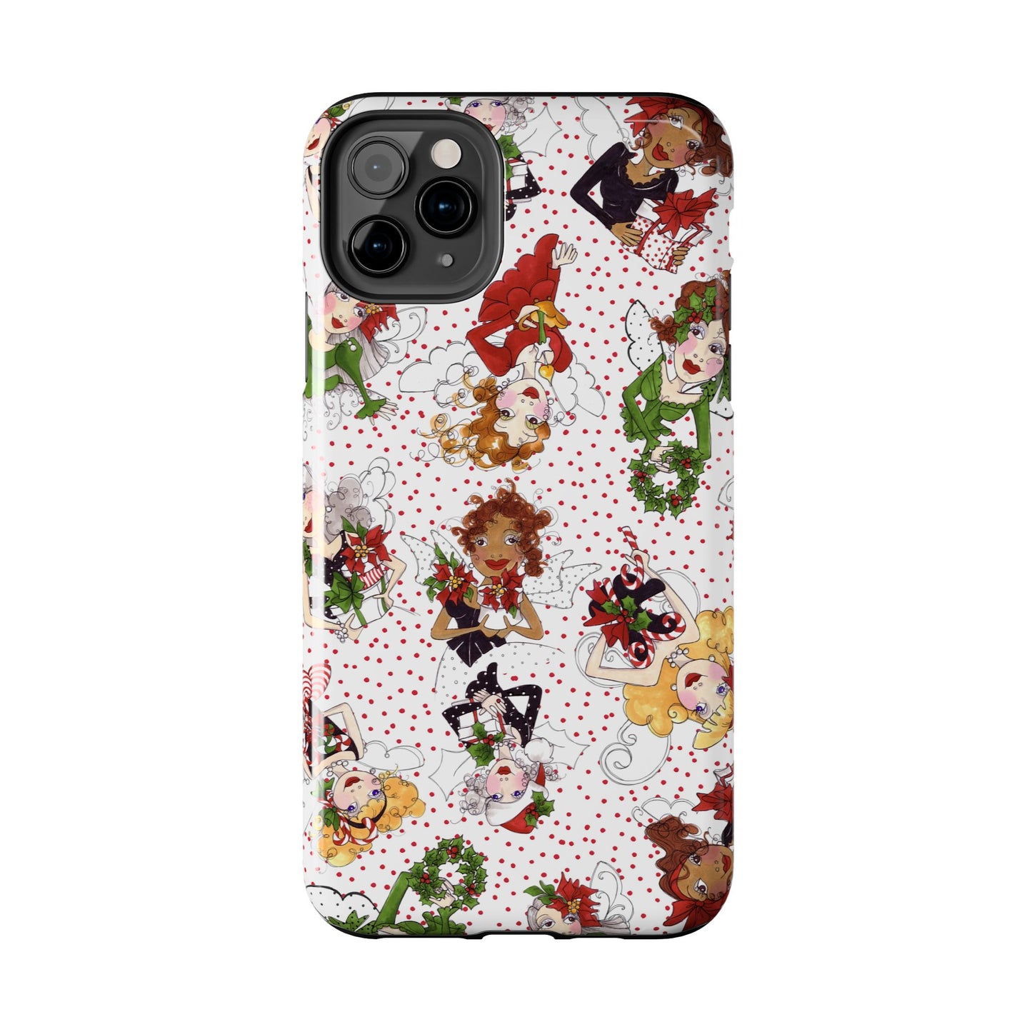 Fairy Toss White / Red Phone Case