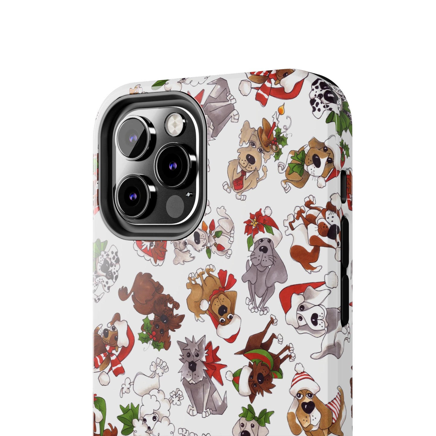 Doggie Toss White Phone Case