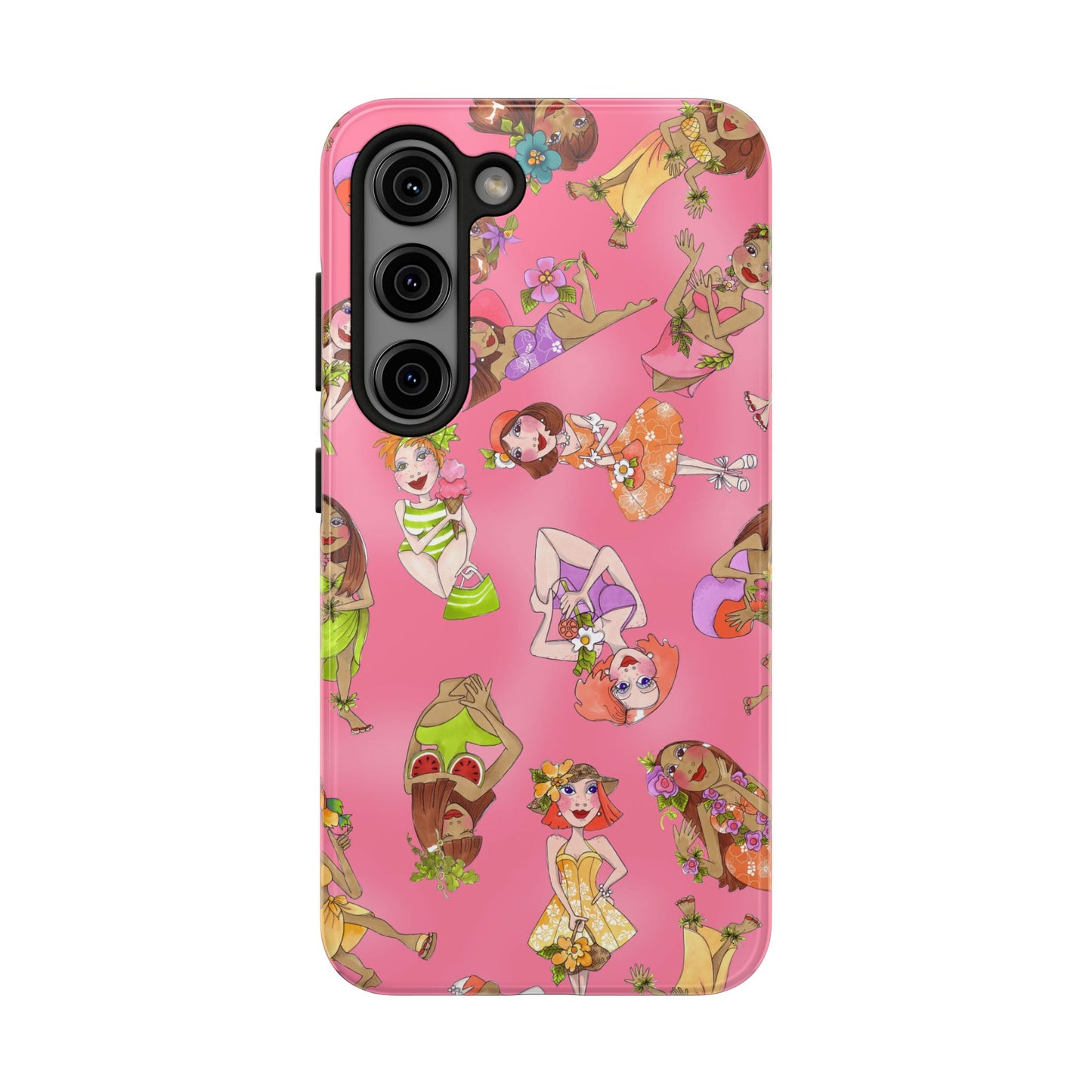 Island Toss Pink Phone Case