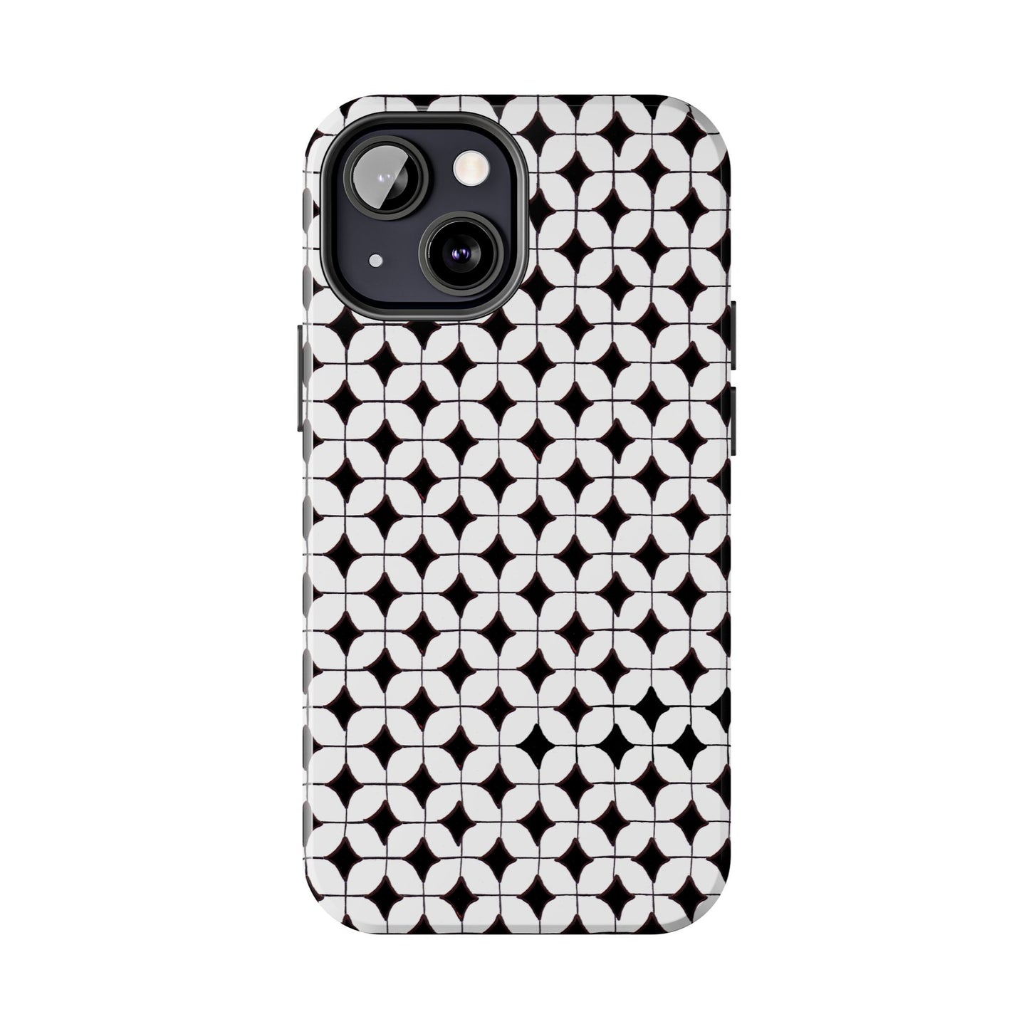 Tile-ish Black Phone Case