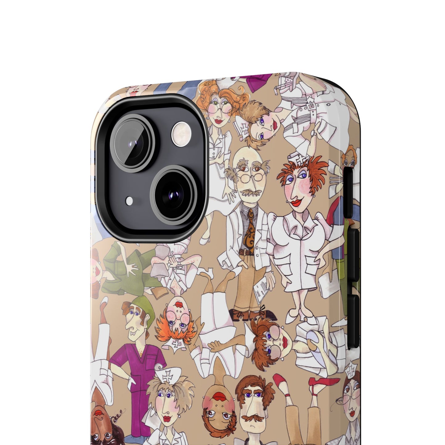 Diverse Nurse Khaki Phone Case