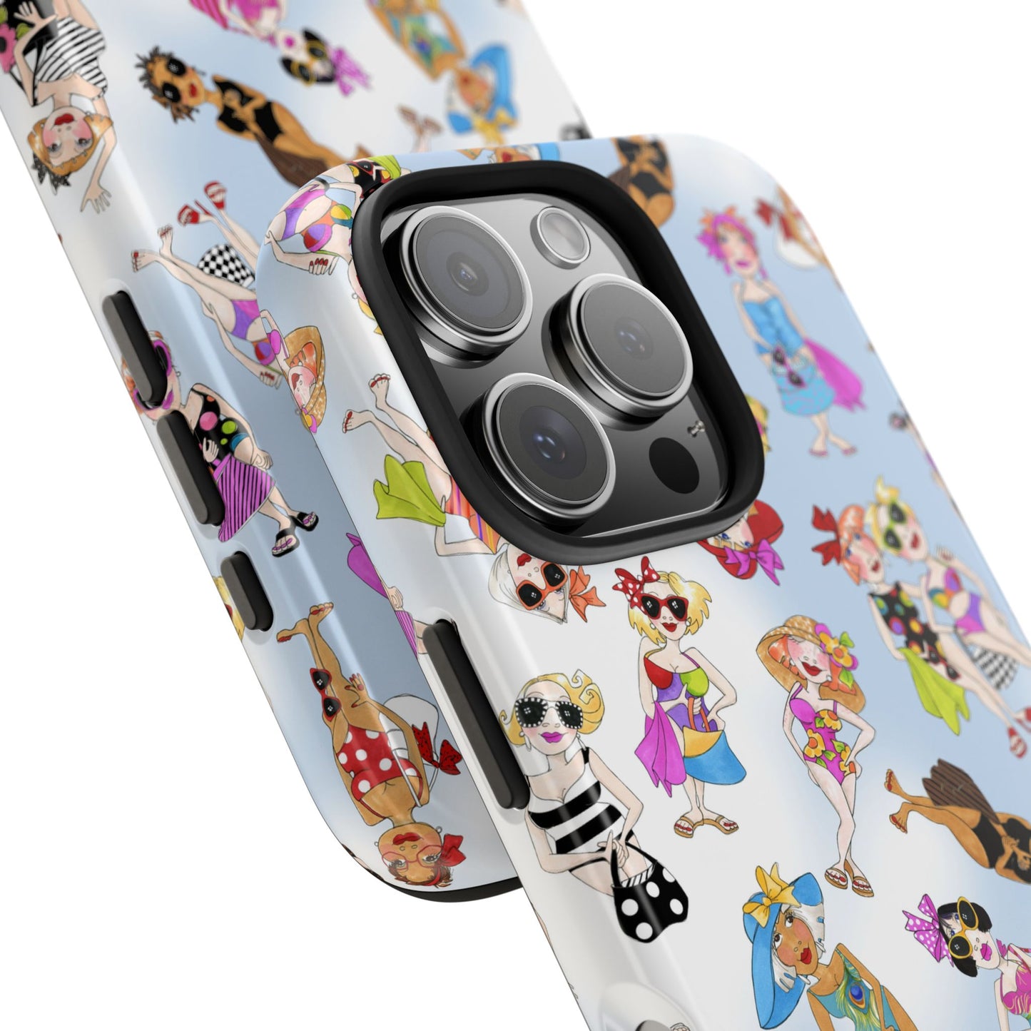 Tossed Beauties Blue Sky Phone Case