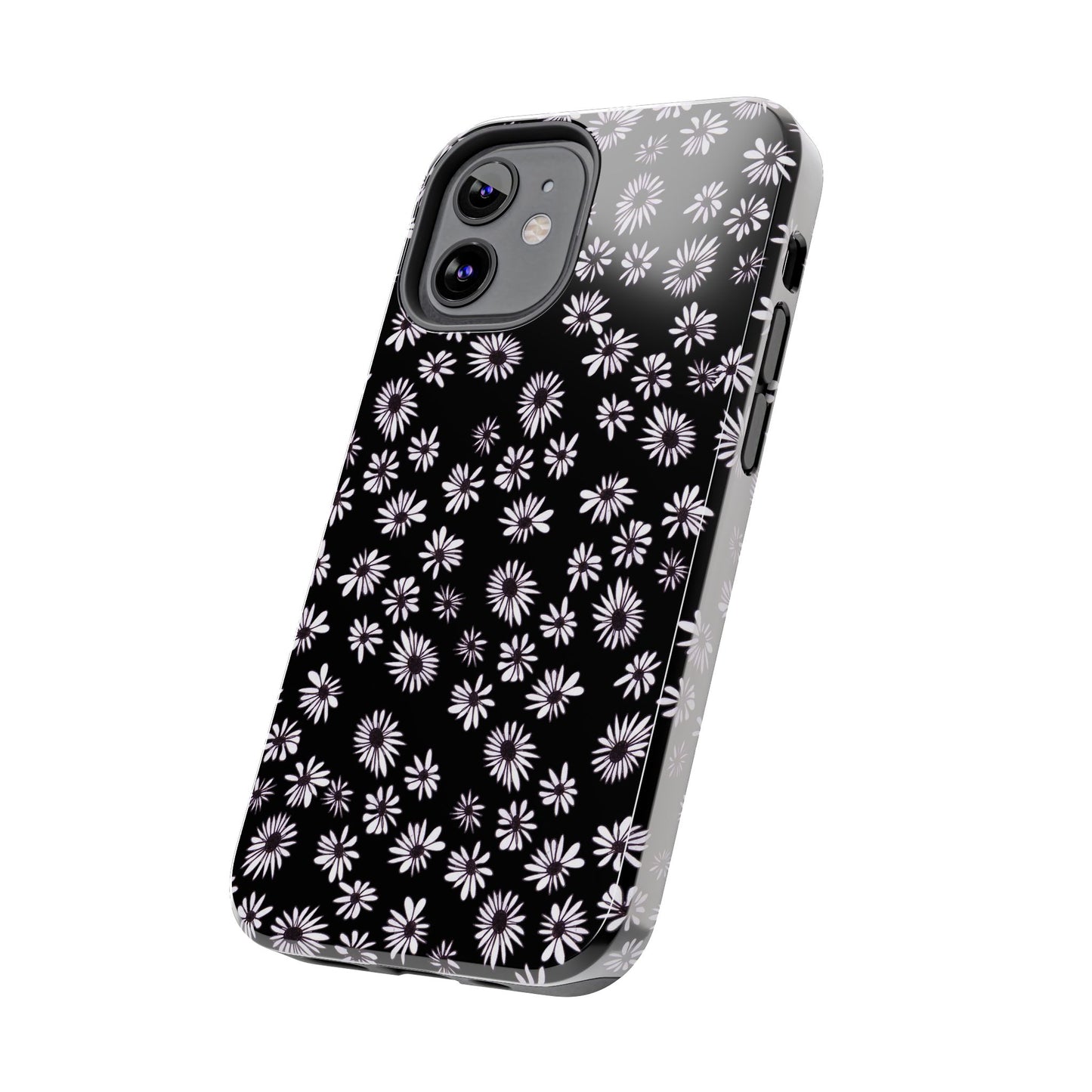 Random Daisy Black / White Phone Case