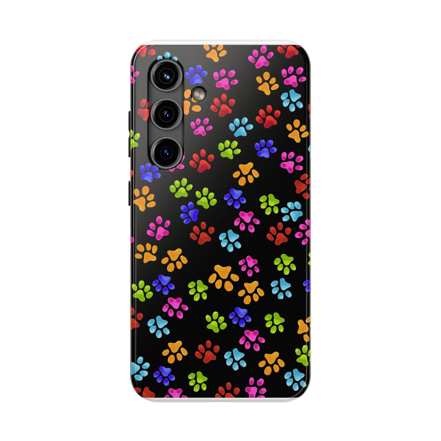 Paws Black Phone Case