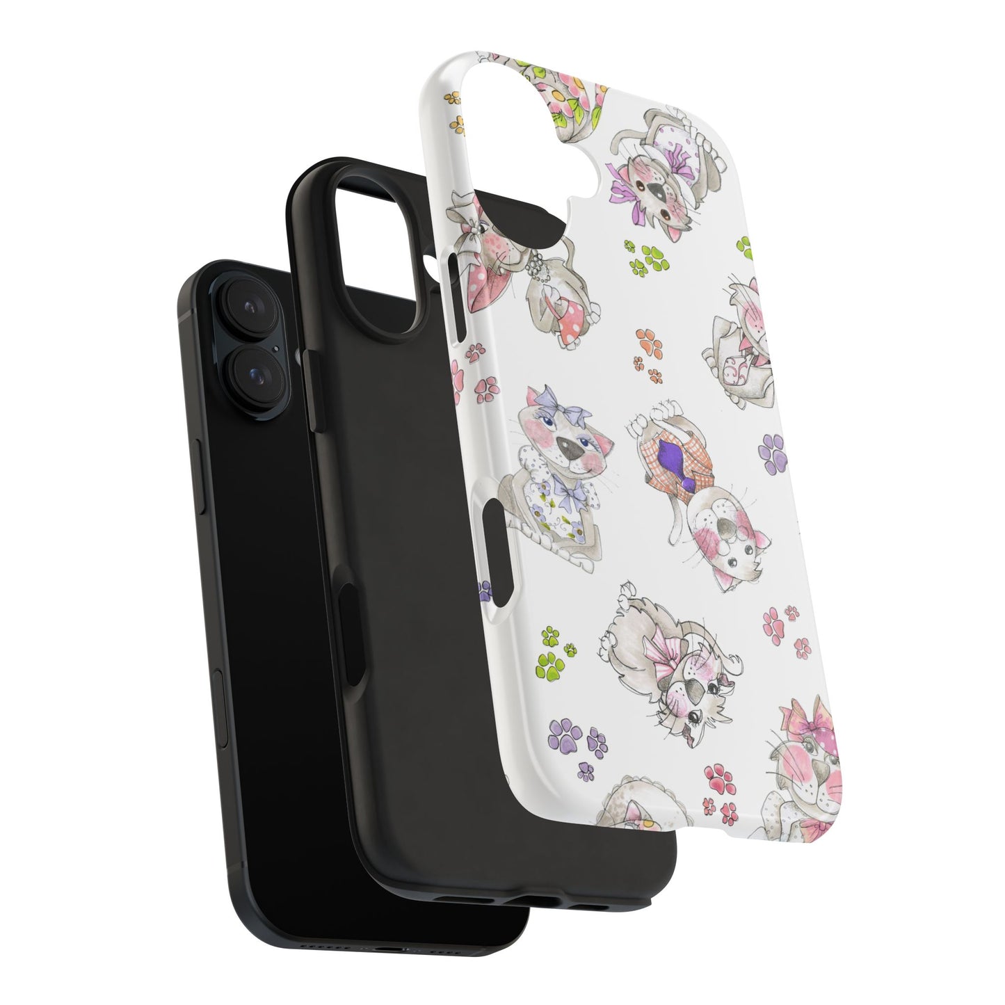 Kitty Toss Phone Case