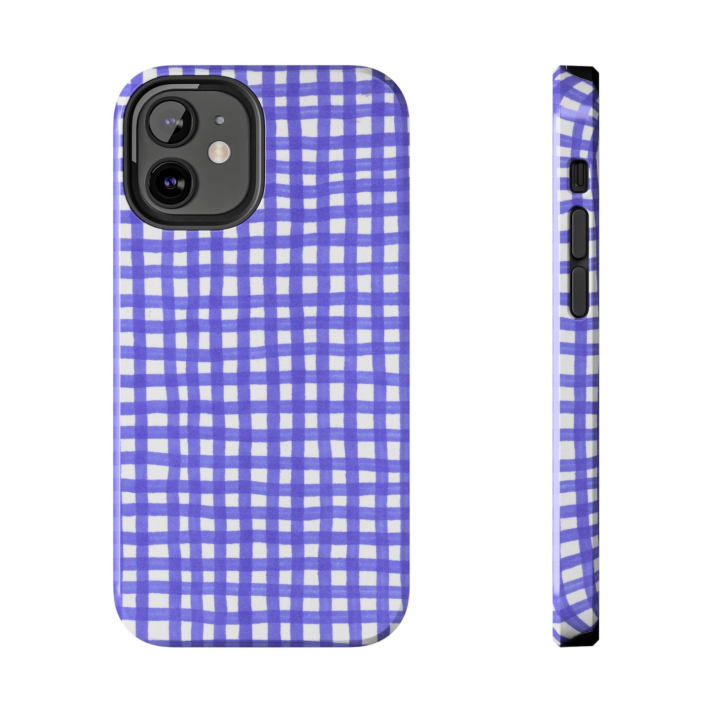 Chipper Check Blue Phone Case