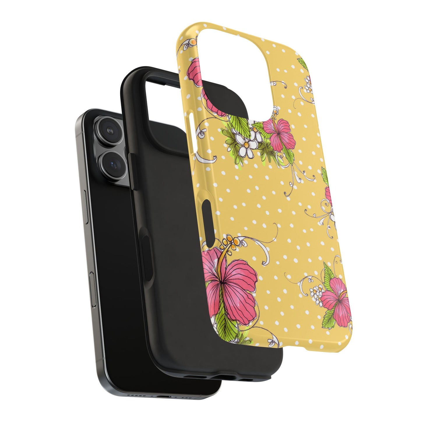 Lady Luau Yellow Phone Case
