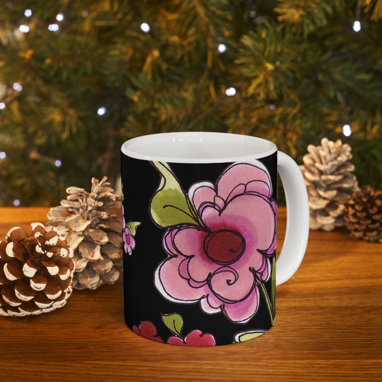Jumbo Floral Cup