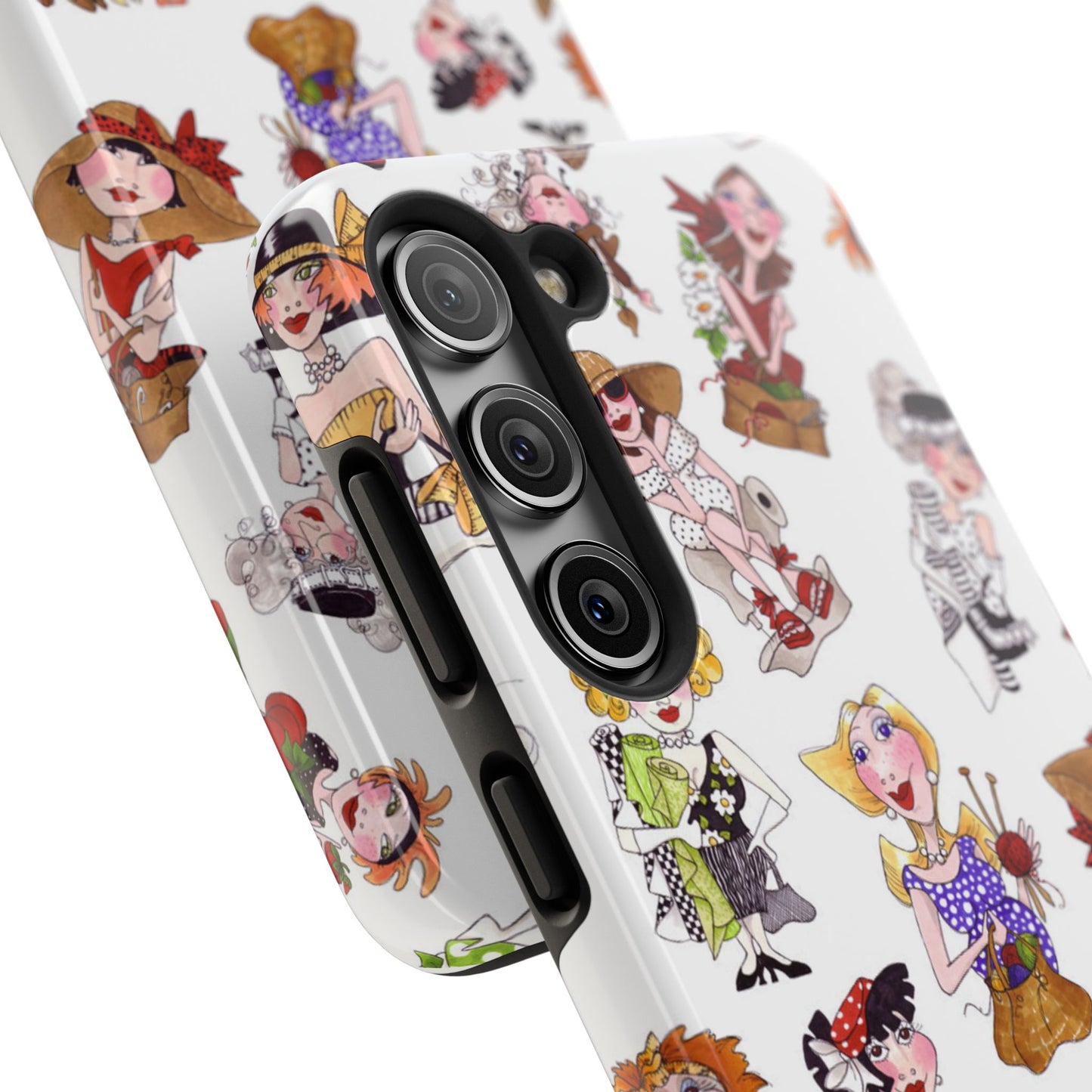 Creative Toss White Phone Case