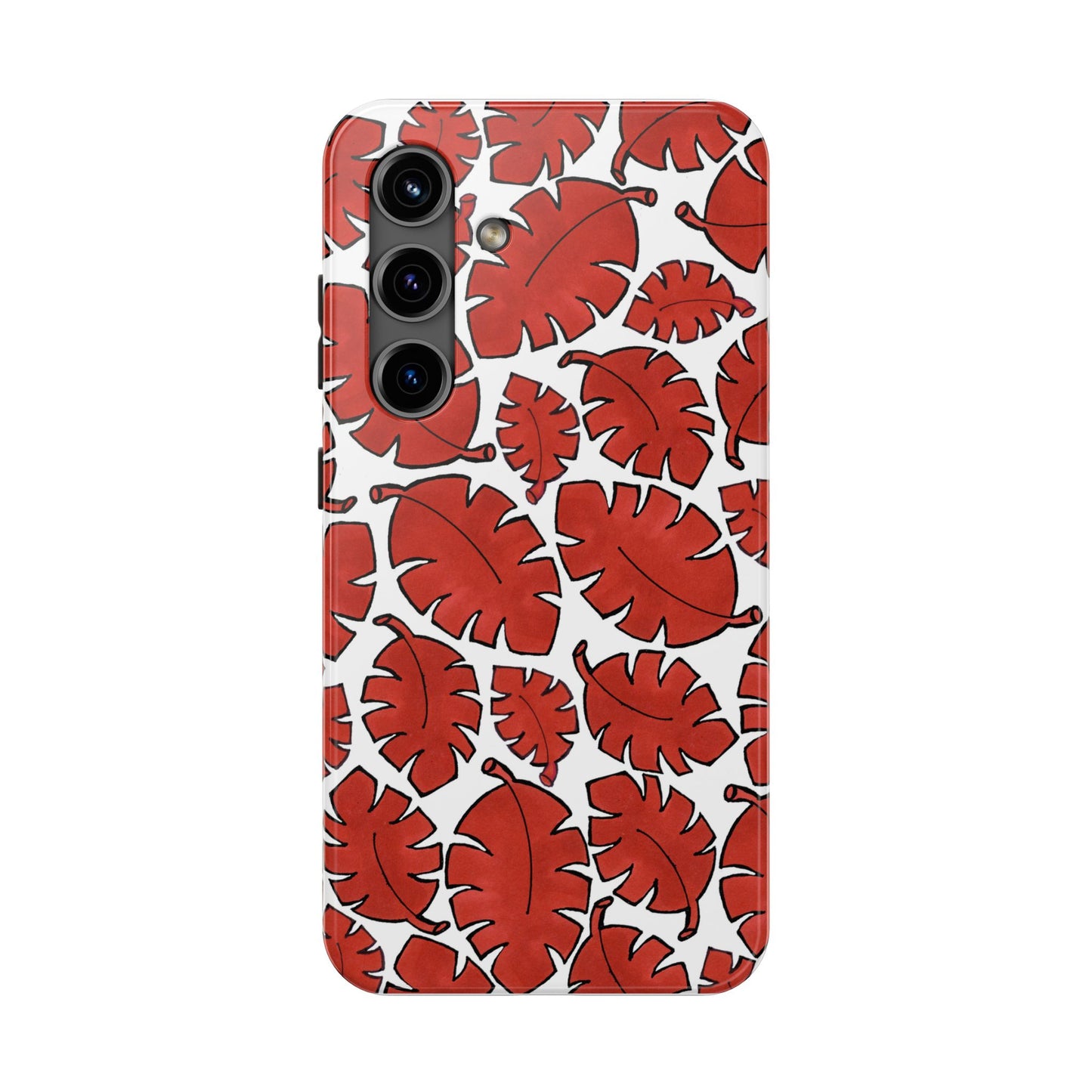 Red Bananas White Phone Case