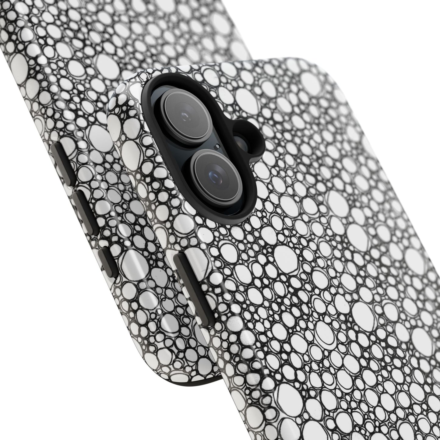 Air Bubbles Black Phone Case