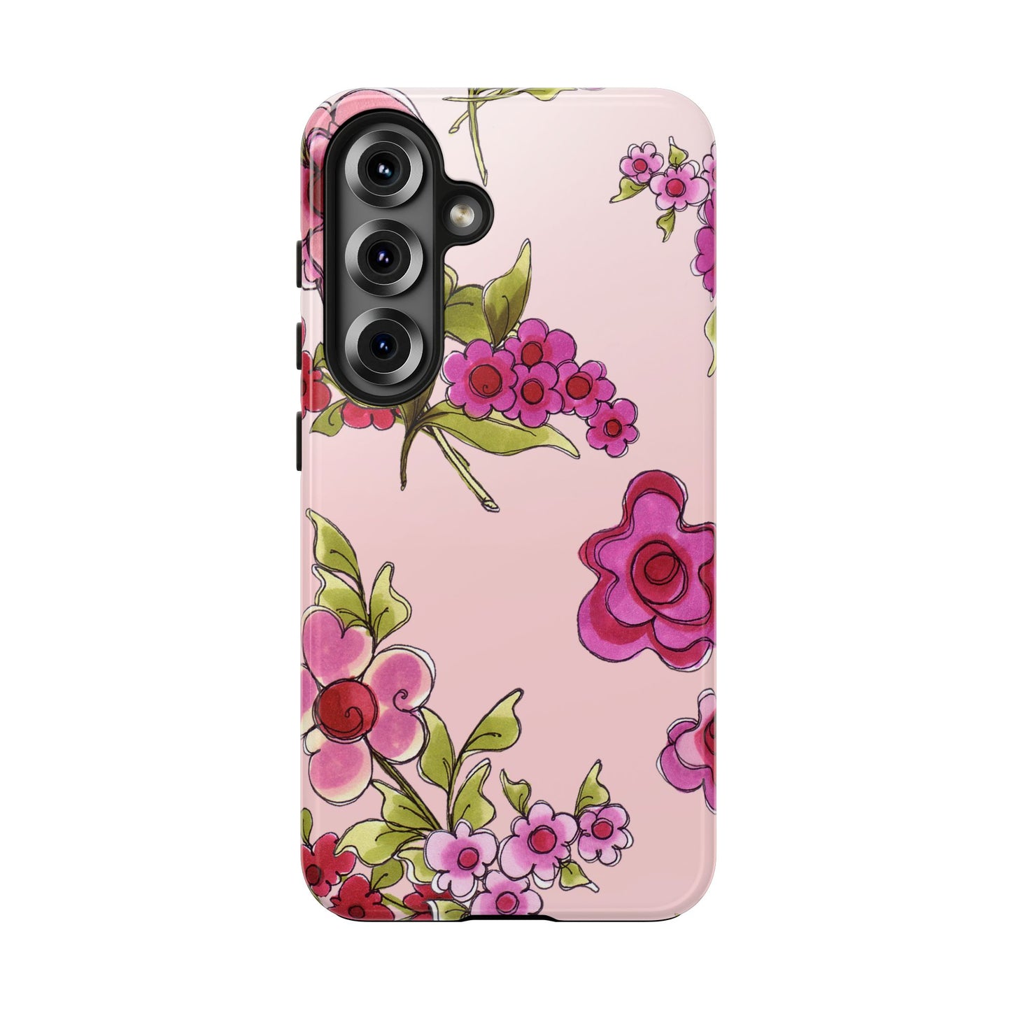 Jumbo Floral Pink Phone Case