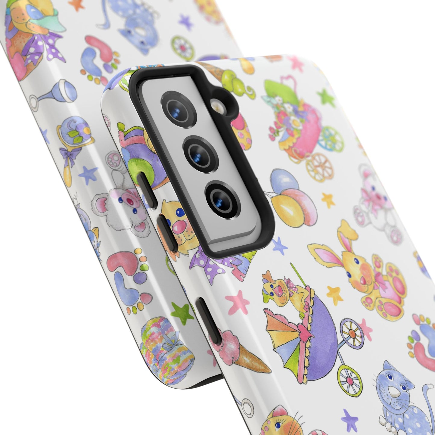 Busy Baby White Phone Case